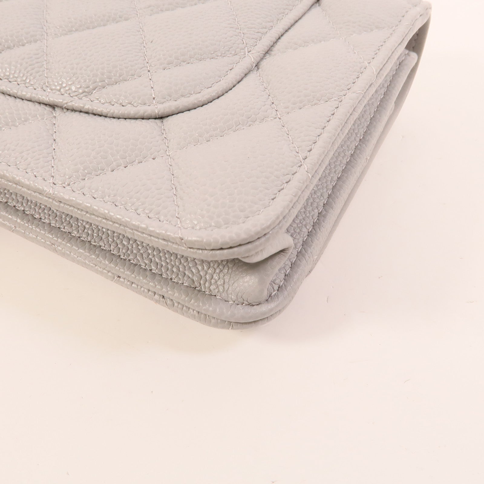 CHANEL 牛皮皮革WOC Wallet On Chain鏈帶肩背袋