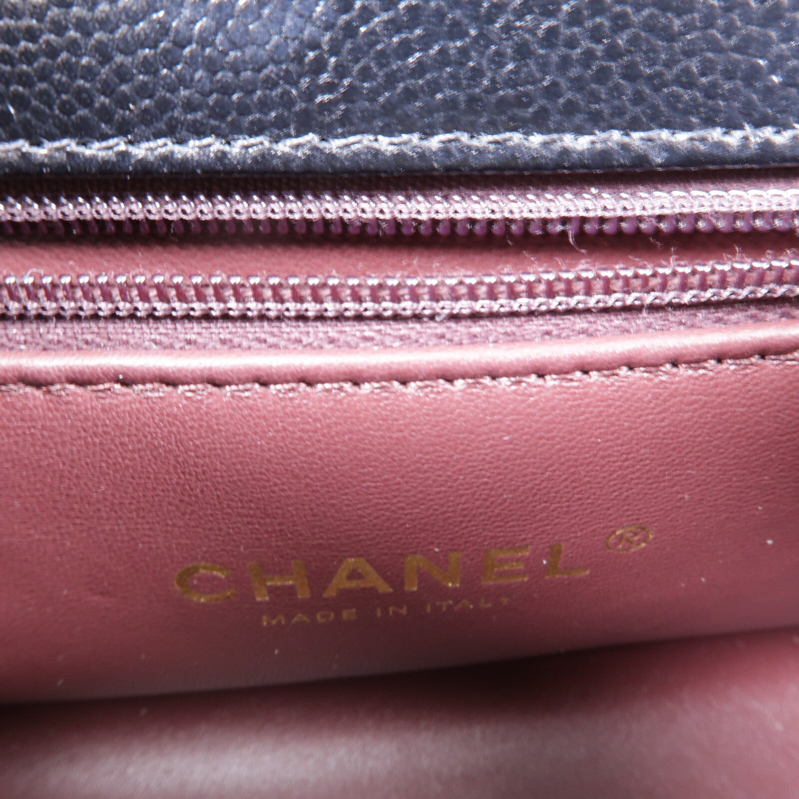 CHANEL 牛皮皮革Mini Coco Handle手挽肩背兩用袋