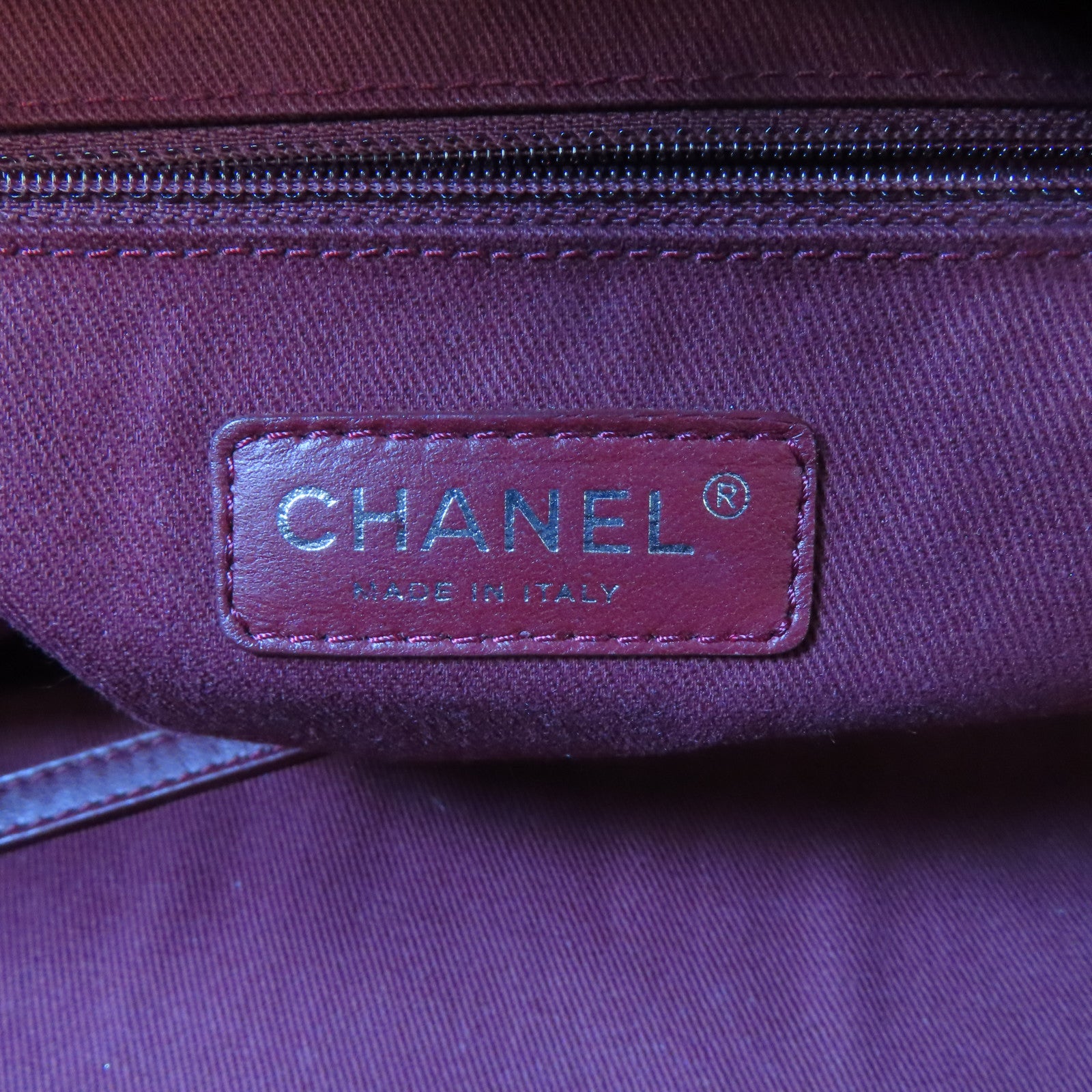 CHANEL 【激減優惠】菱格牛皮皮革Shoulder Bag銀扣肩背袋黑色