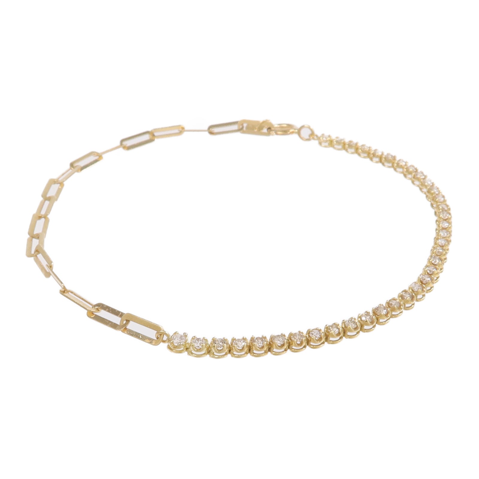 JEWELRY 18K黃金Diamond Bracelet鑽石手鏈