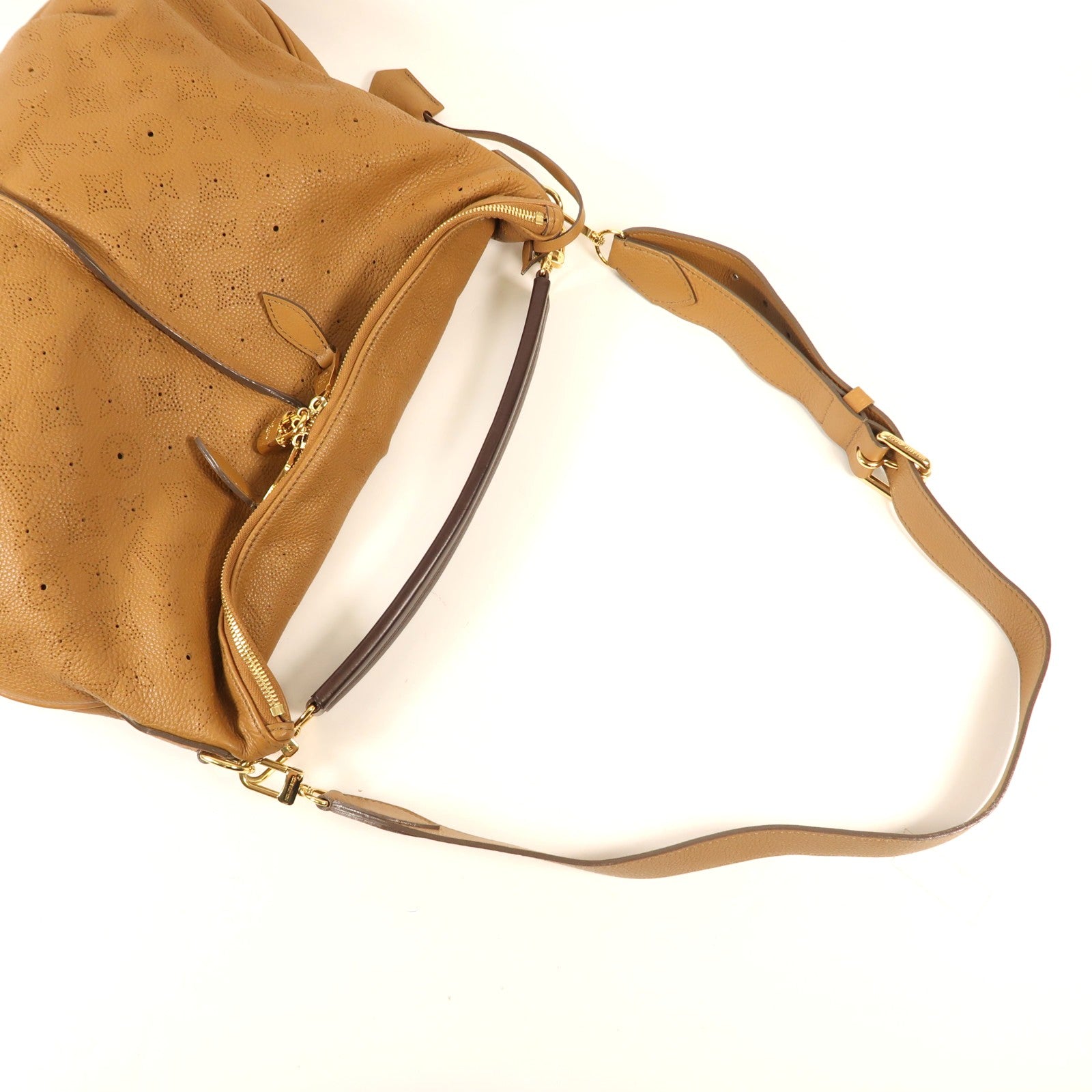 LOUIS VUITTON Mahina Selene MM金扣手挽肩背兩用袋