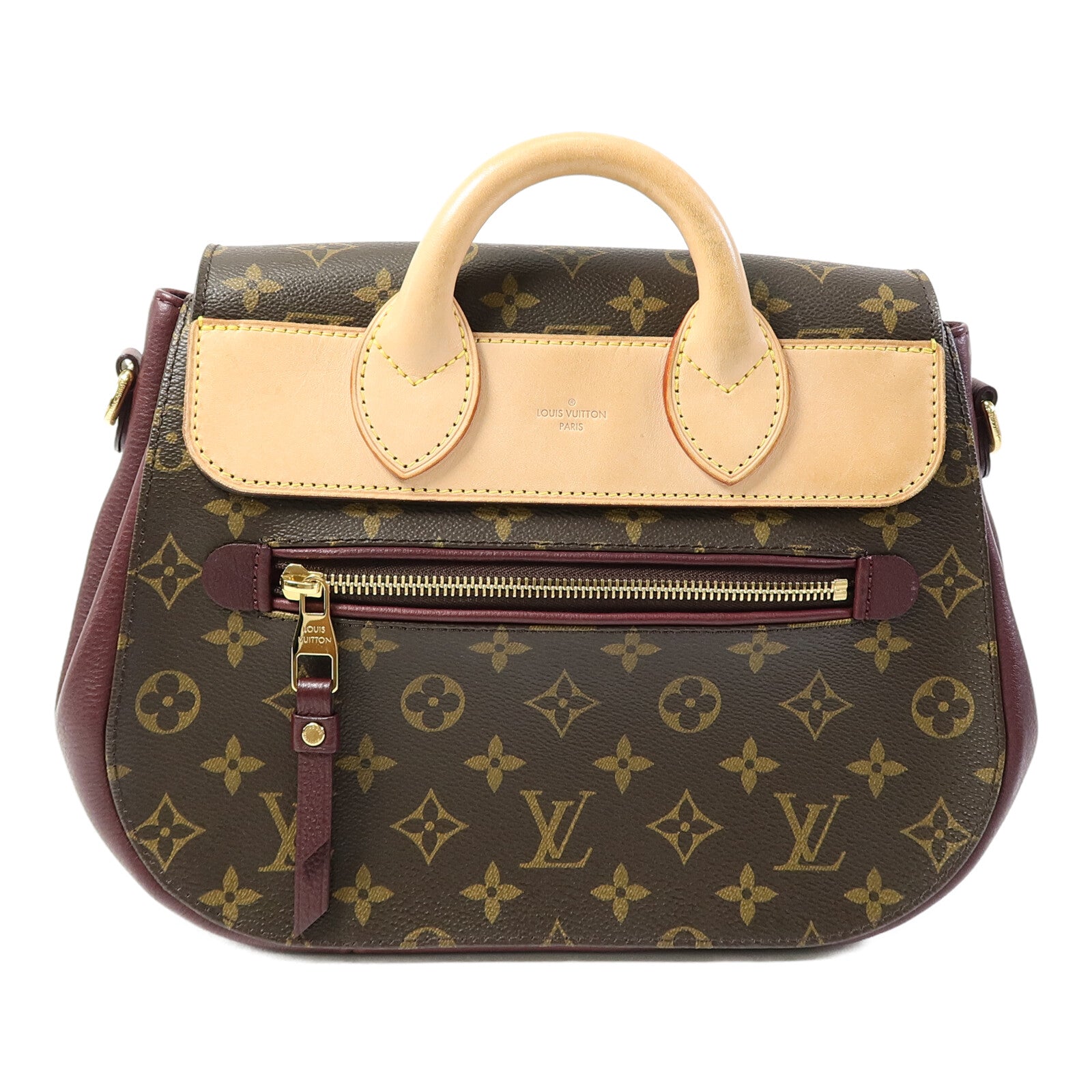 LOUIS VUITTON Monogram Eden MM金扣手挽肩背兩用袋