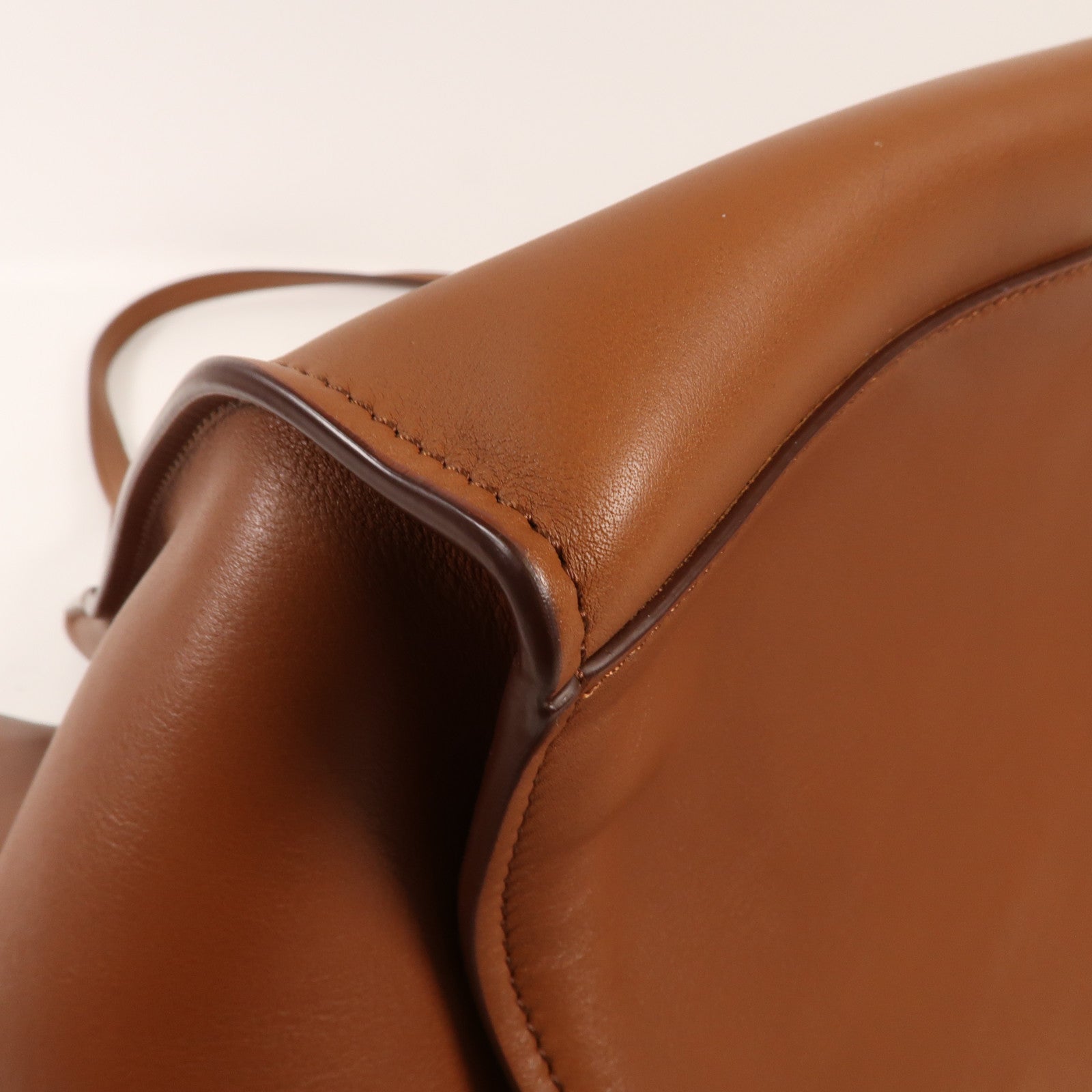 CELINE 牛皮皮革Big Bag銀扣手挽肩背兩用袋