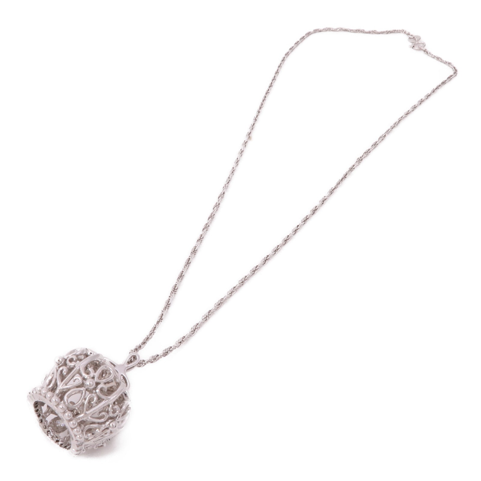 JEWELRY 18K白金Diamond Necklace鑽石項鍊