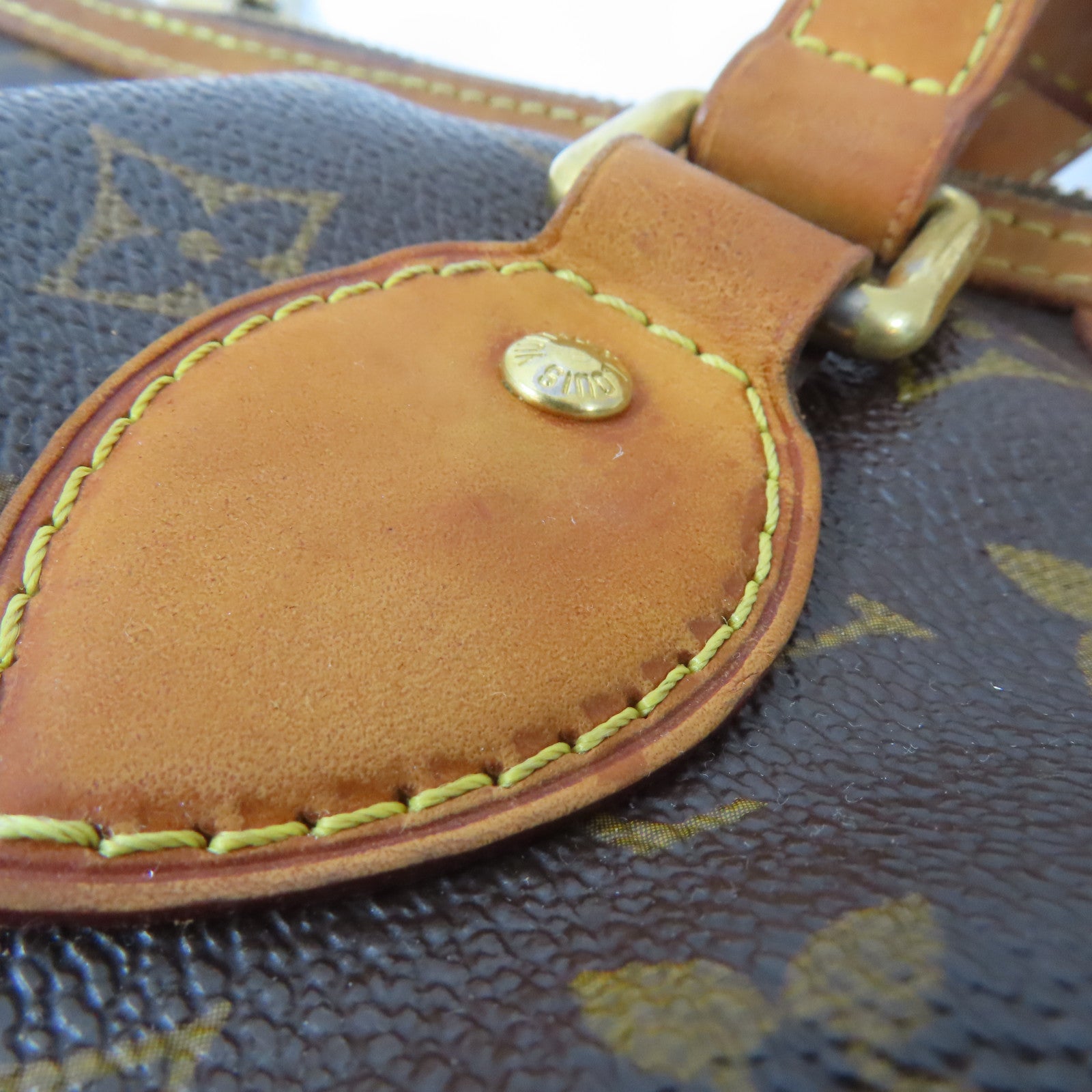 LOUIS VUITTON 【激減優惠】Monogram Palermo金扣手挽肩背兩用袋啡色