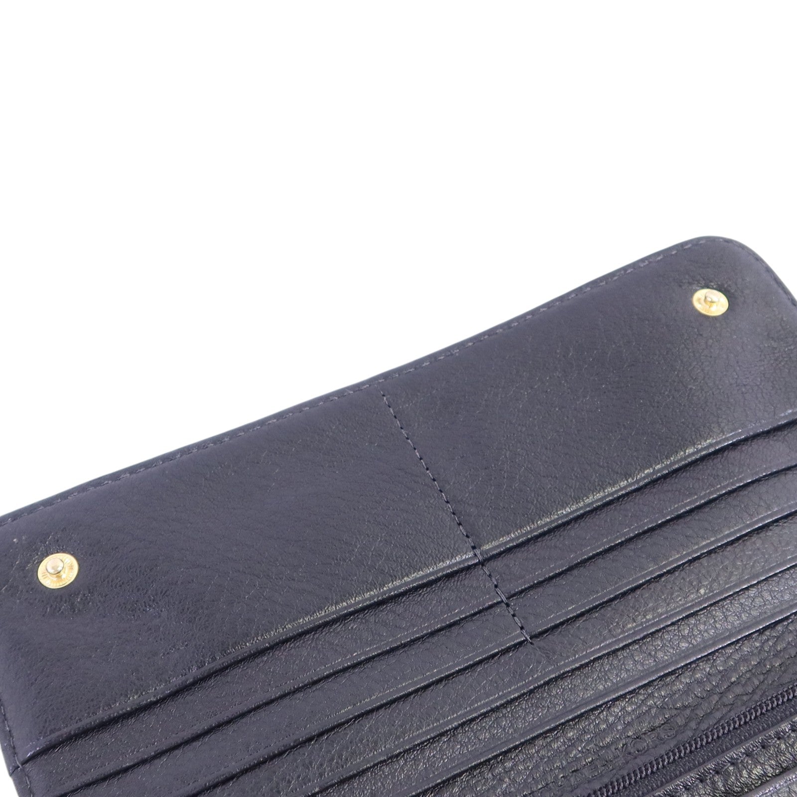 Michael Kors 牛皮皮革Long Wallet金扣長錢包