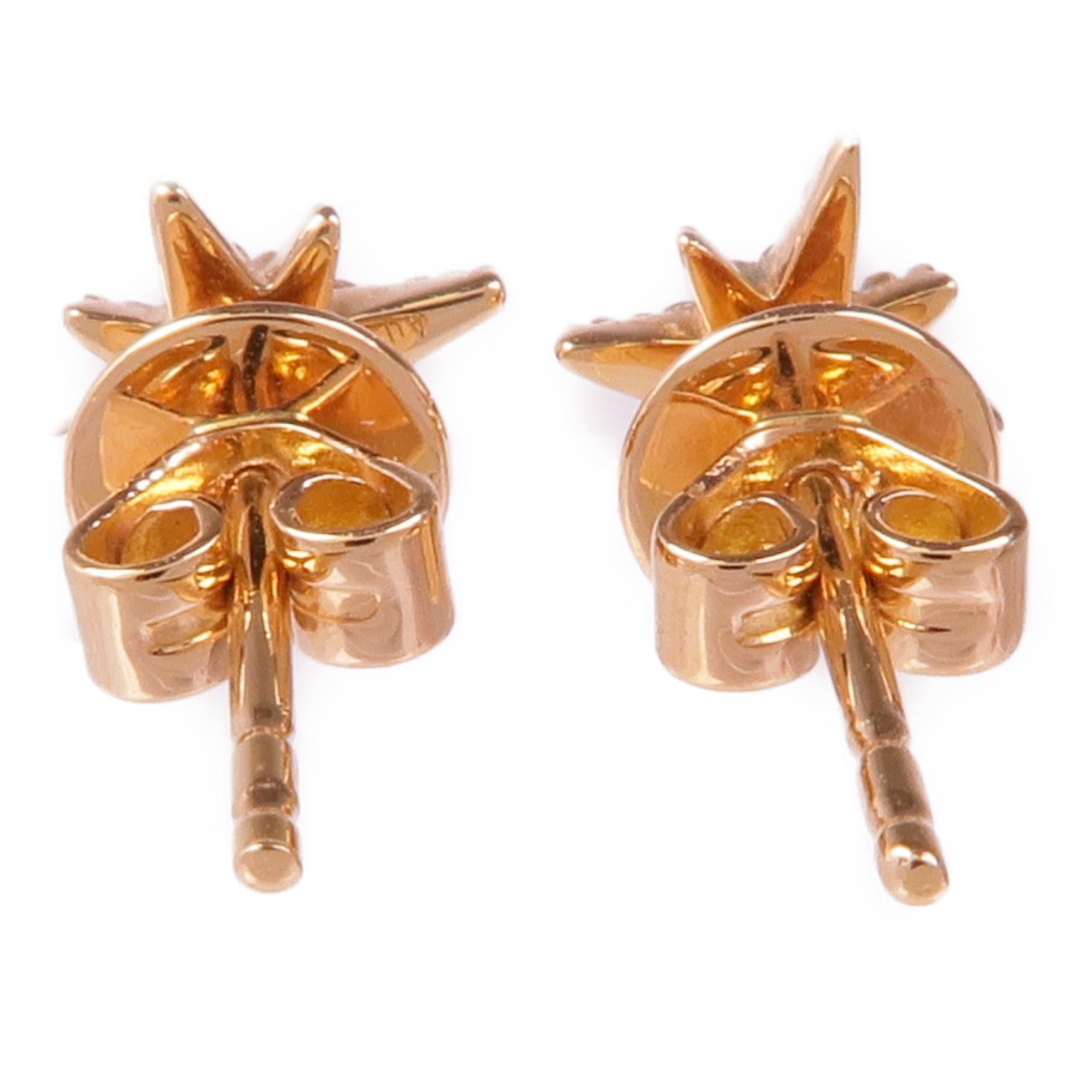 JEWELRY Diamond Earrings 18K Pink Gold