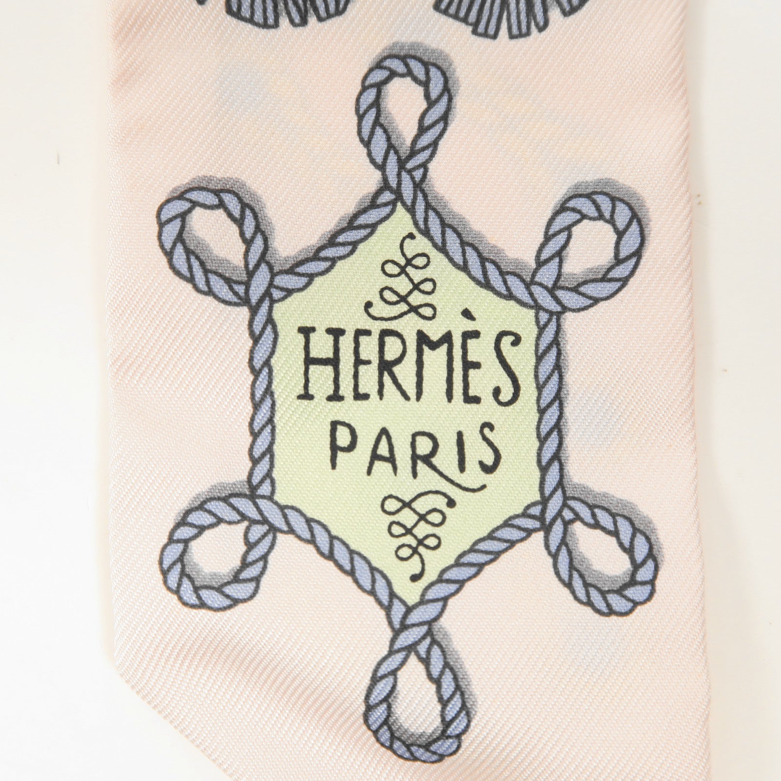 HERMES 絲質Twilly絲巾