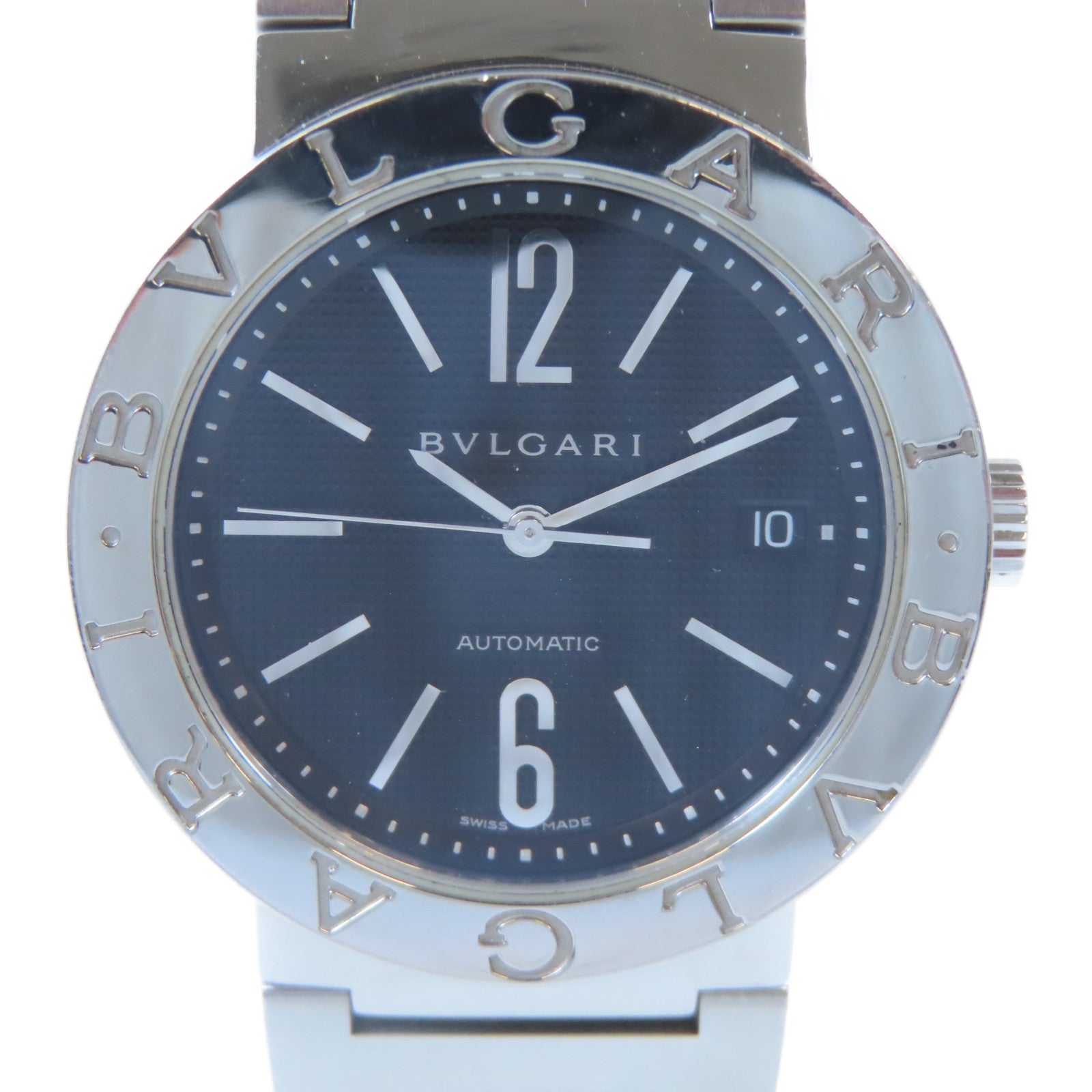 BVLGARI Bvlgari Bvlgari不鏽鋼手錶自動機芯黑色