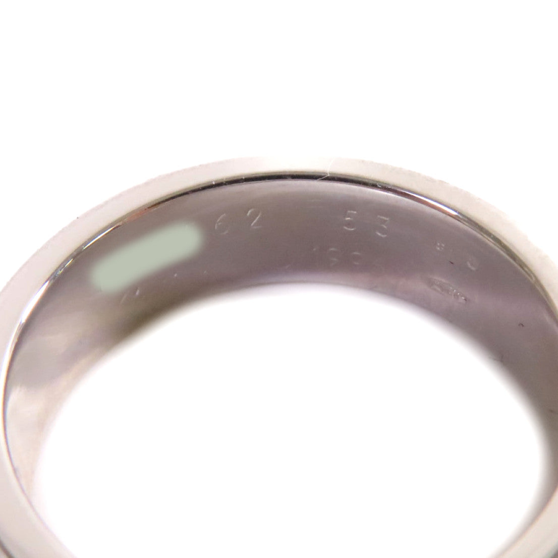 CARTIER 18K白金Love Ring戒指#53/US#6.5