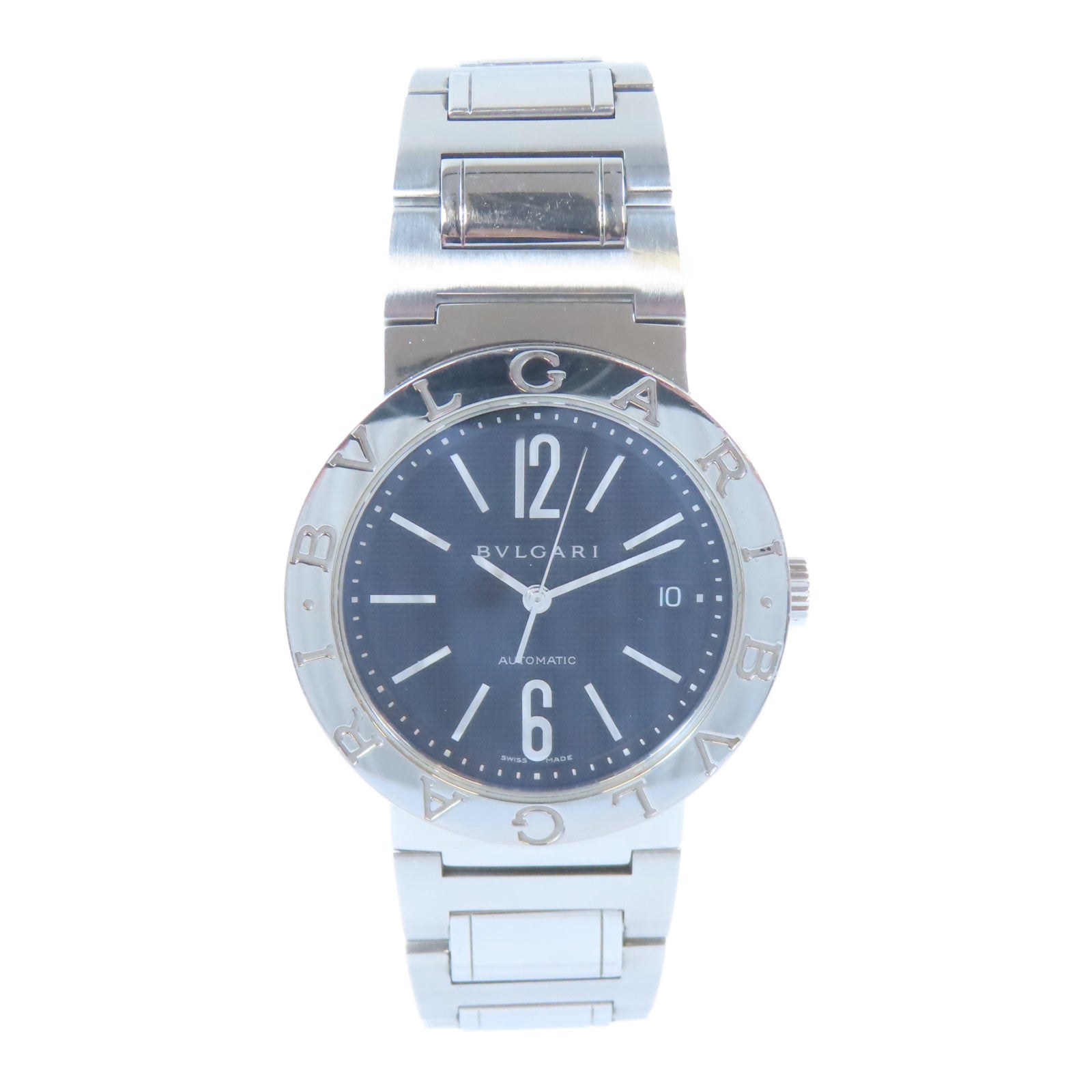 BVLGARI Bvlgari Bvlgari不鏽鋼手錶自動機芯黑色