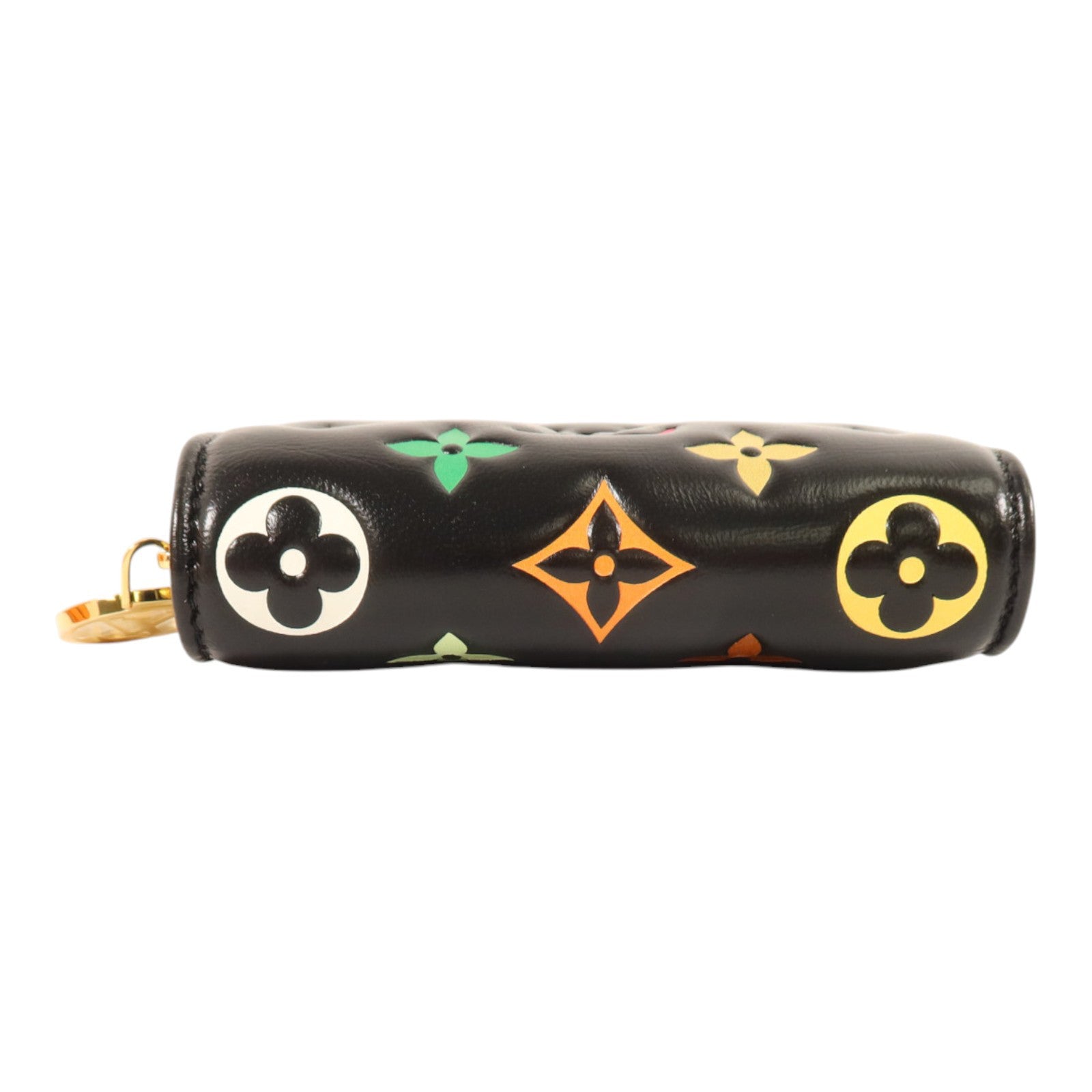 LOUIS VUITTON Monogram Embossed羊皮皮革LVxTM Lou Wallet金扣錢包