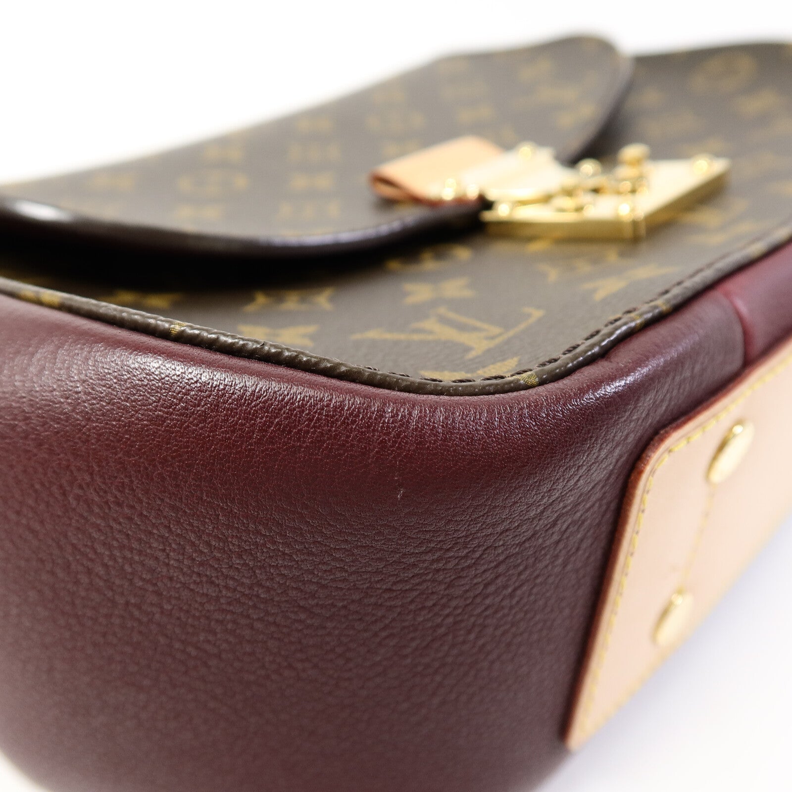 LOUIS VUITTON Monogram Eden MM金扣手挽肩背兩用袋