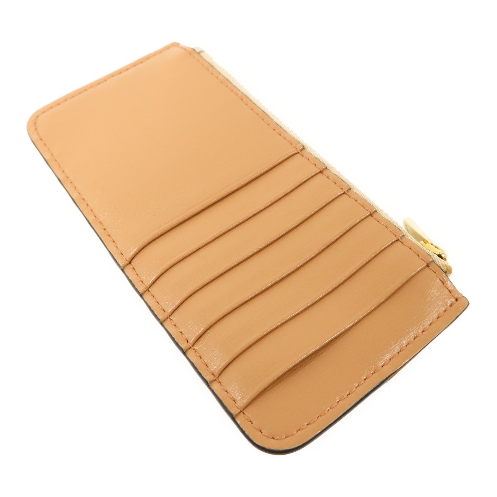 Salvatore Ferragamo 牛皮皮革Card Case金扣卡片套
