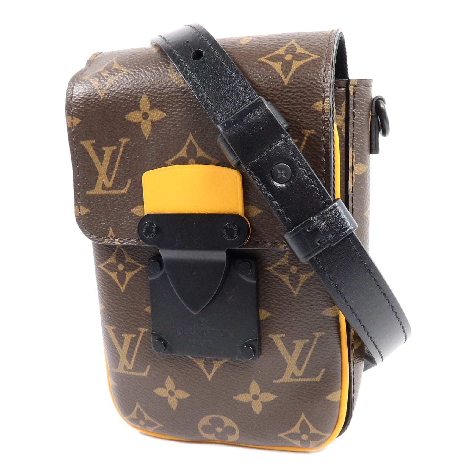 LOUIS VUITTON Monogram S-Lock Vertical Wearable Wallet肩背袋