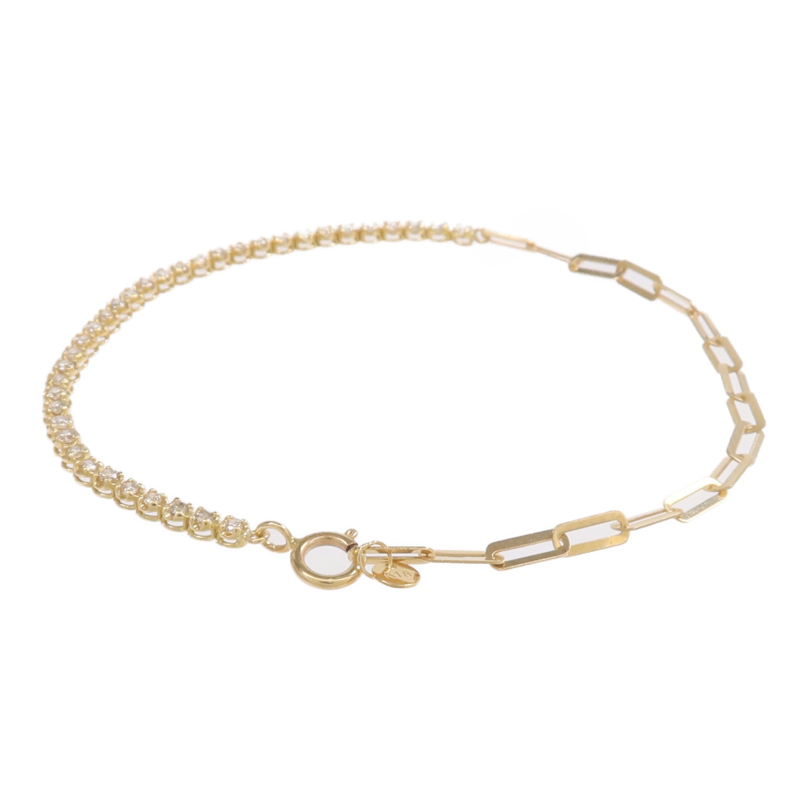 JEWELRY 18K黃金Diamond Bracelet鑽石手鏈