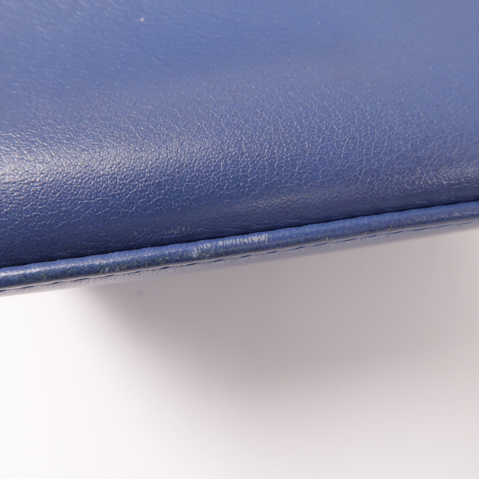 HERMES Swift皮革Toolbox 20手挽肩背兩用袋Bleu Agate