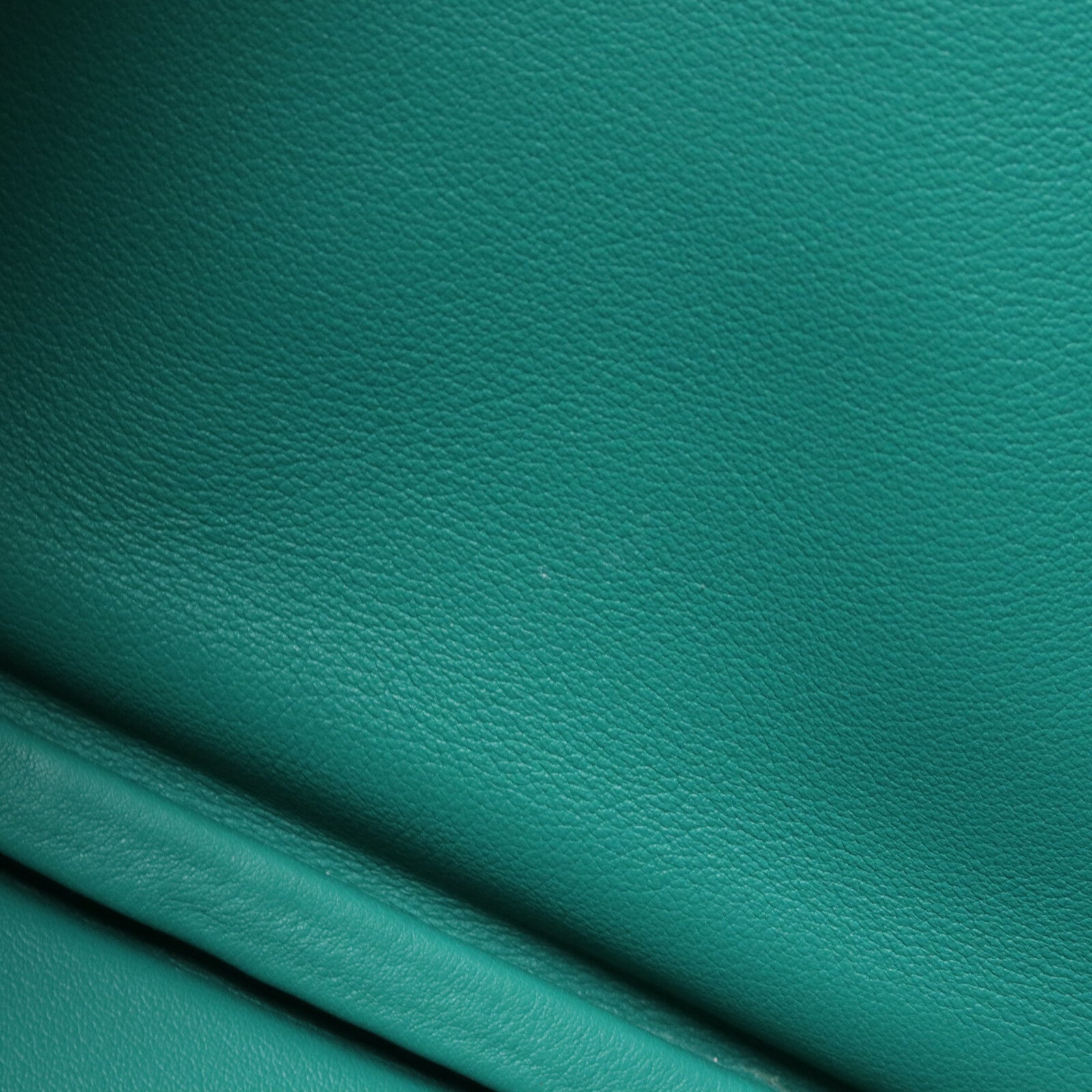 HERMES Swift皮革Lindy 26手挽肩背兩用袋Bleu Du Nord/Vert Verone