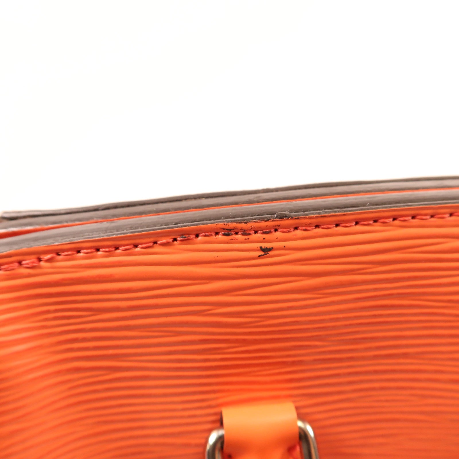 LOUIS VUITTON Epi Marly MM銀扣手挽肩背兩用袋