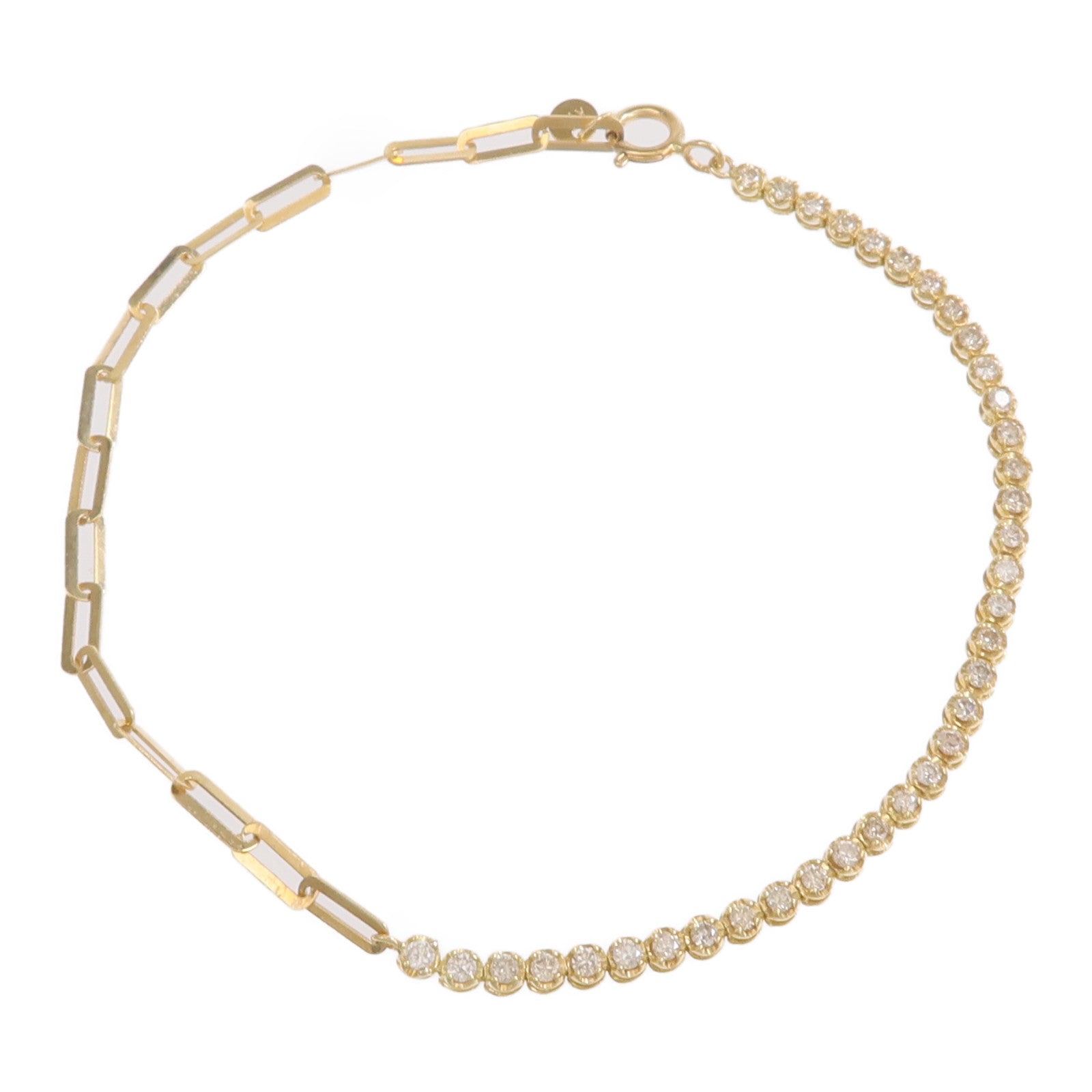 JEWELRY 18K黃金Diamond Bracelet鑽石手鏈