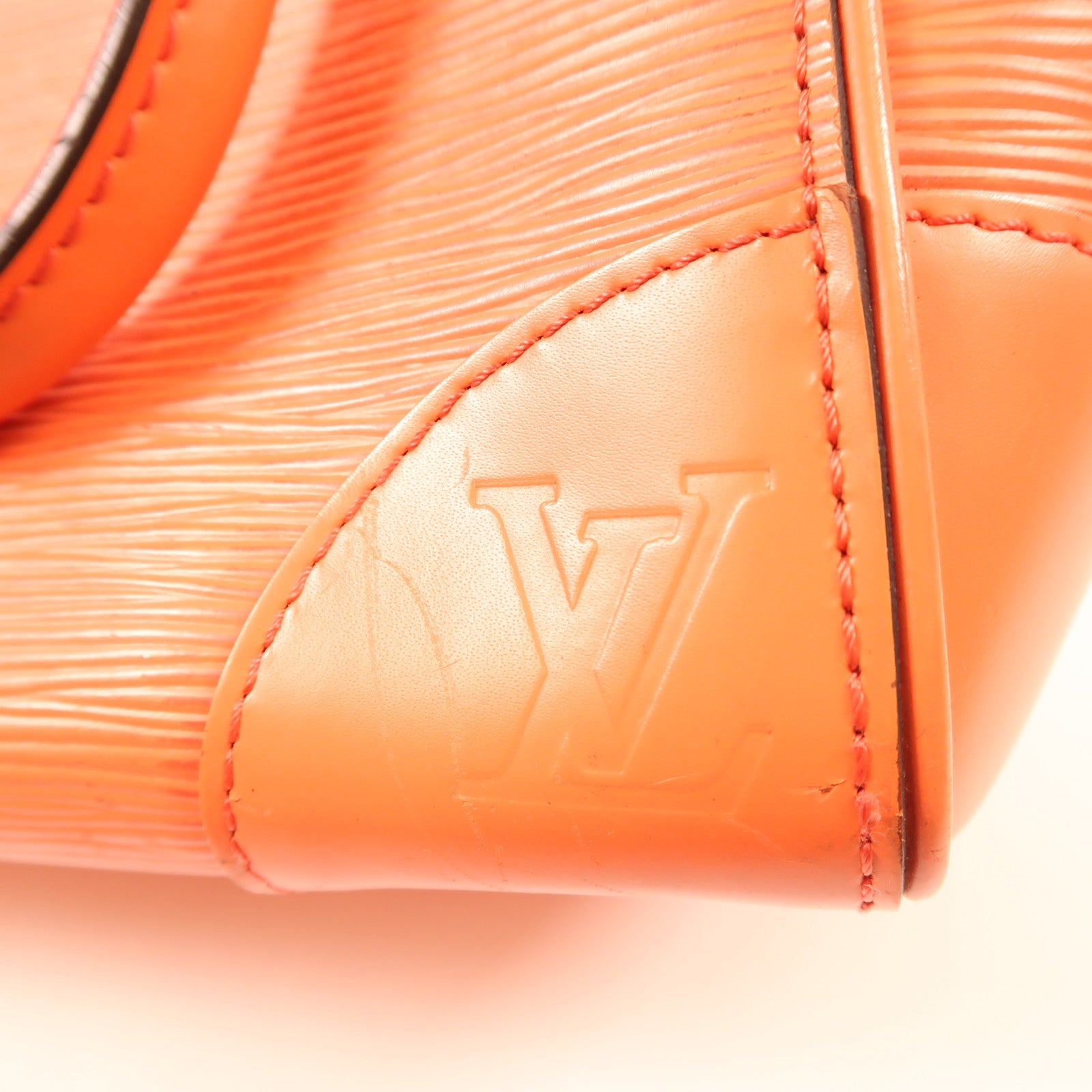 LOUIS VUITTON Epi Marly MM銀扣手挽肩背兩用袋