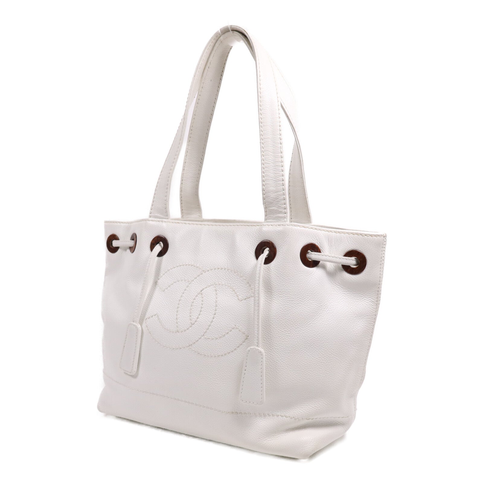 CHANEL 牛皮皮革Vintage Shoulder Bag金扣肩背袋