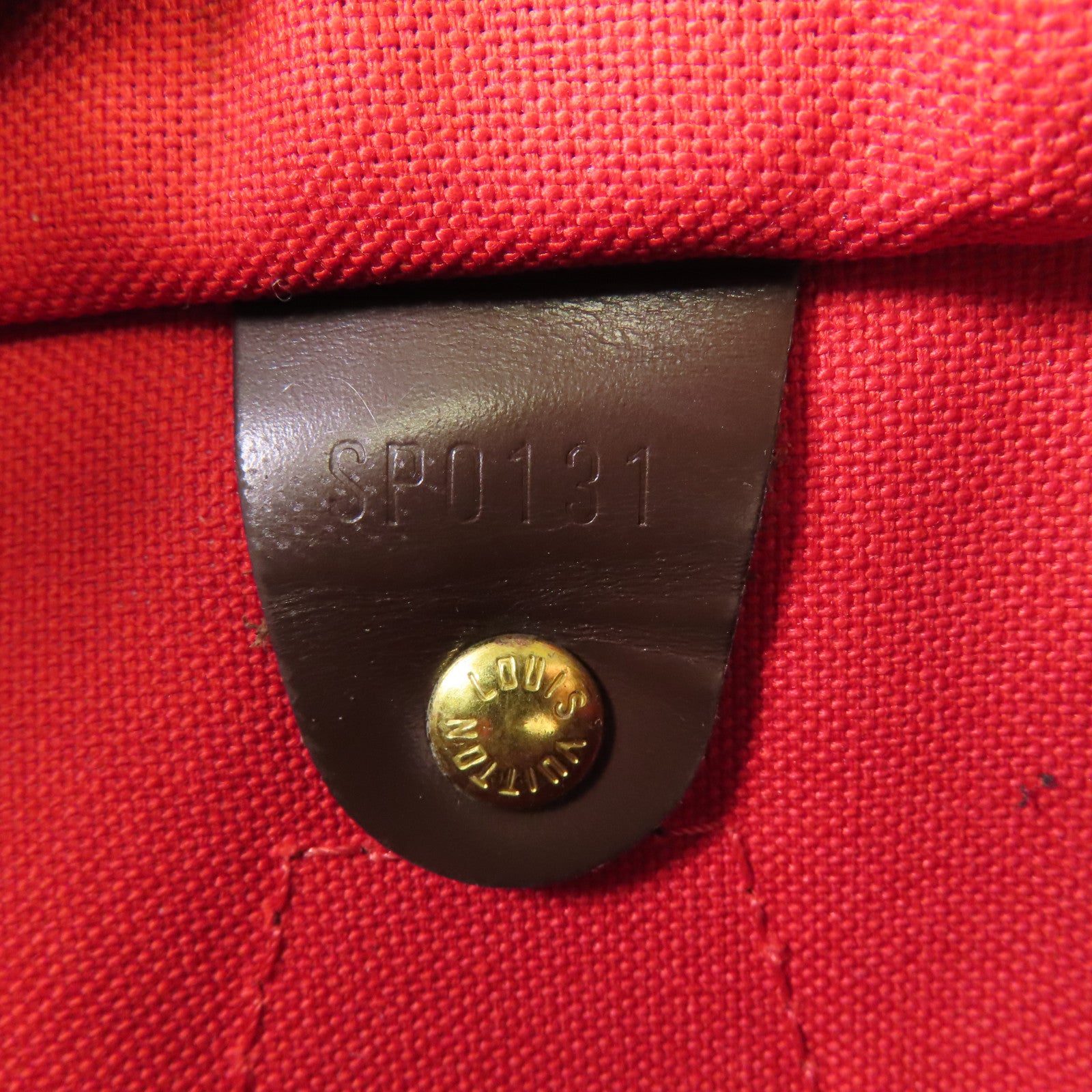 LOUIS VUITTON LV GHW Speedy 30 Handbag N41531 Damier Brown