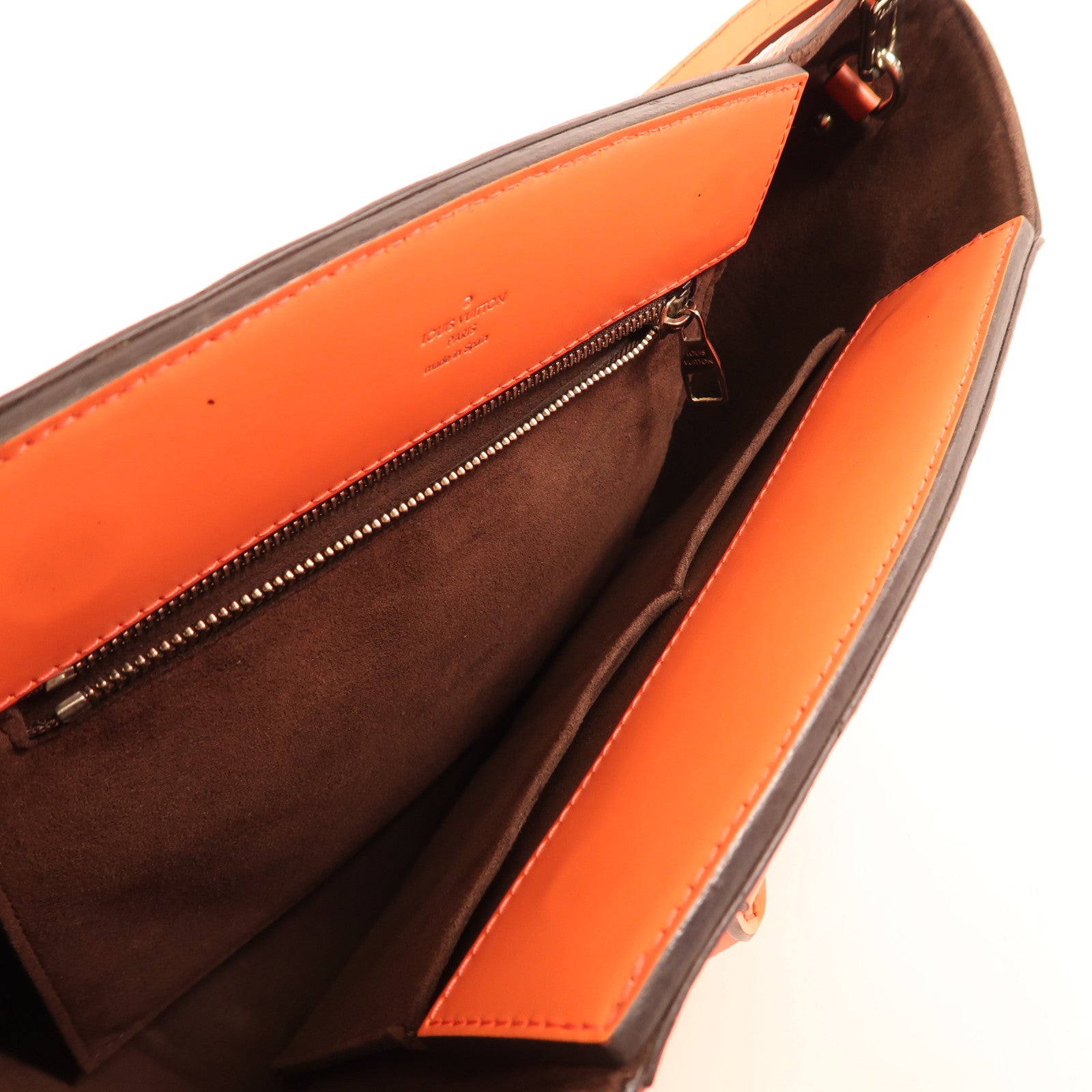 LOUIS VUITTON Epi Marly MM銀扣手挽肩背兩用袋