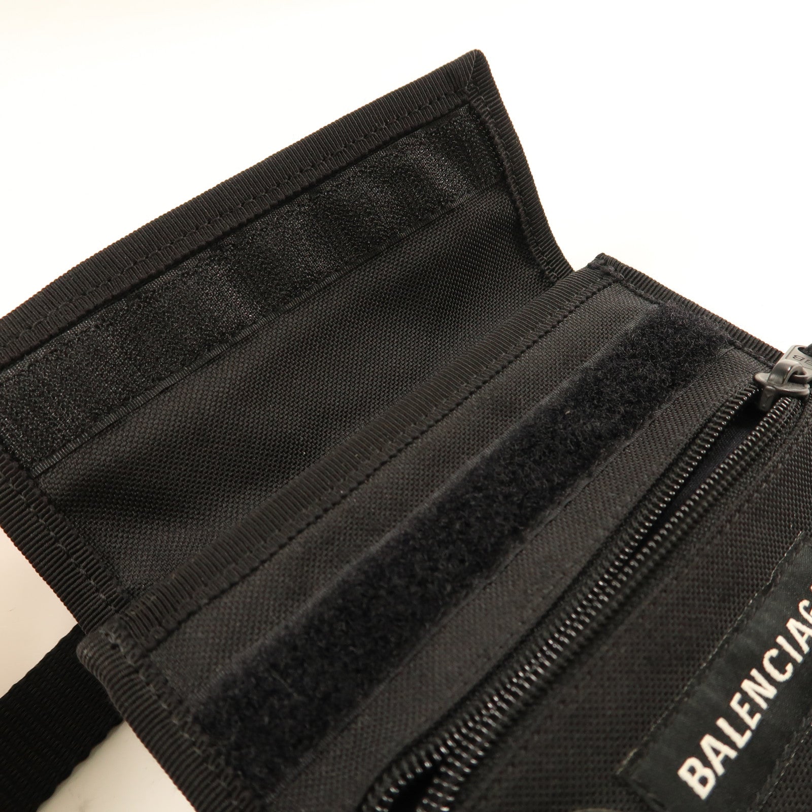 BALENCIAGA 帆布Shoulder Bag肩背袋黑色/彩色