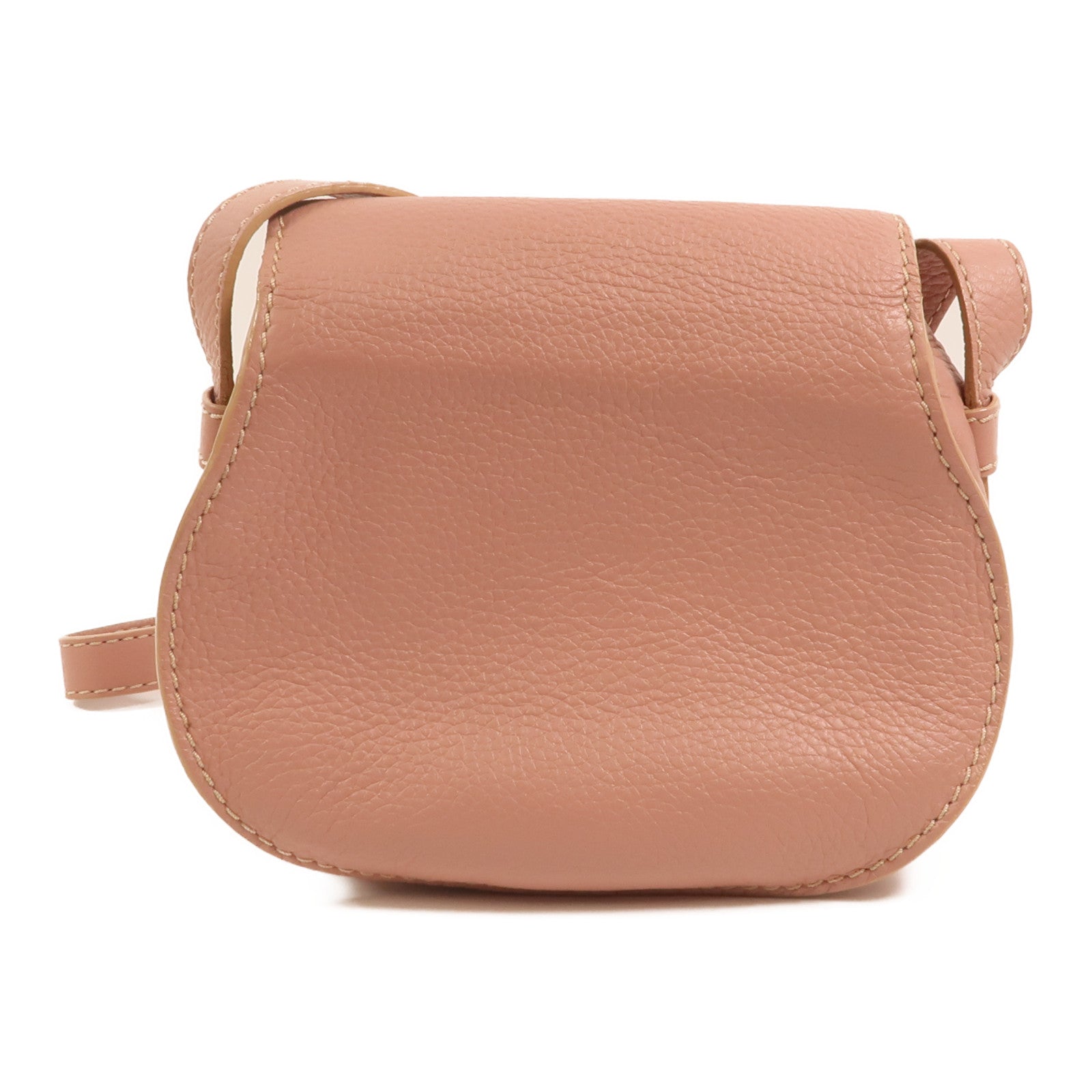 Chloe 牛皮皮革Small Marcie Saddle肩背袋