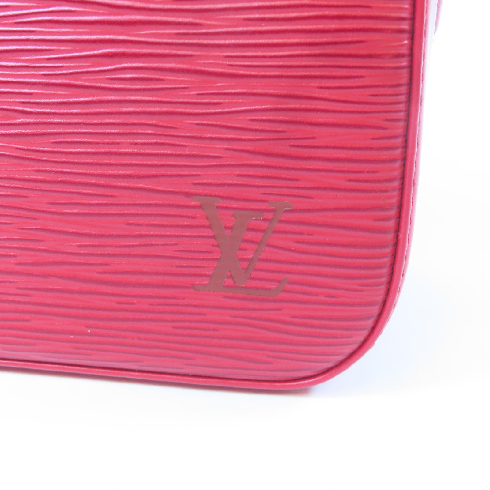 LOUIS VUITTON 【激減優惠】Epi Busy Bag金扣肩背袋紅色