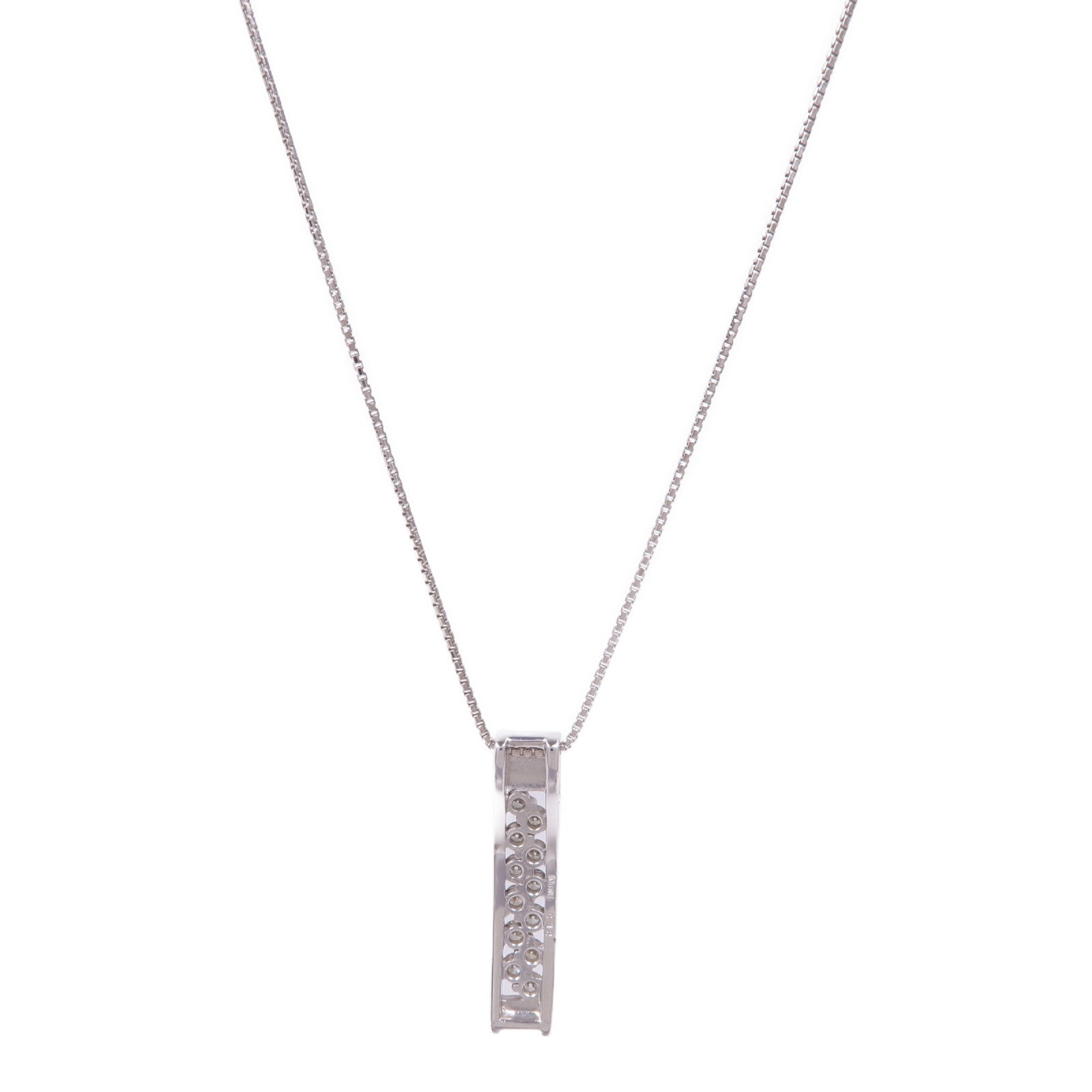 JEWELRY Diamond Necklace 18K White Gold