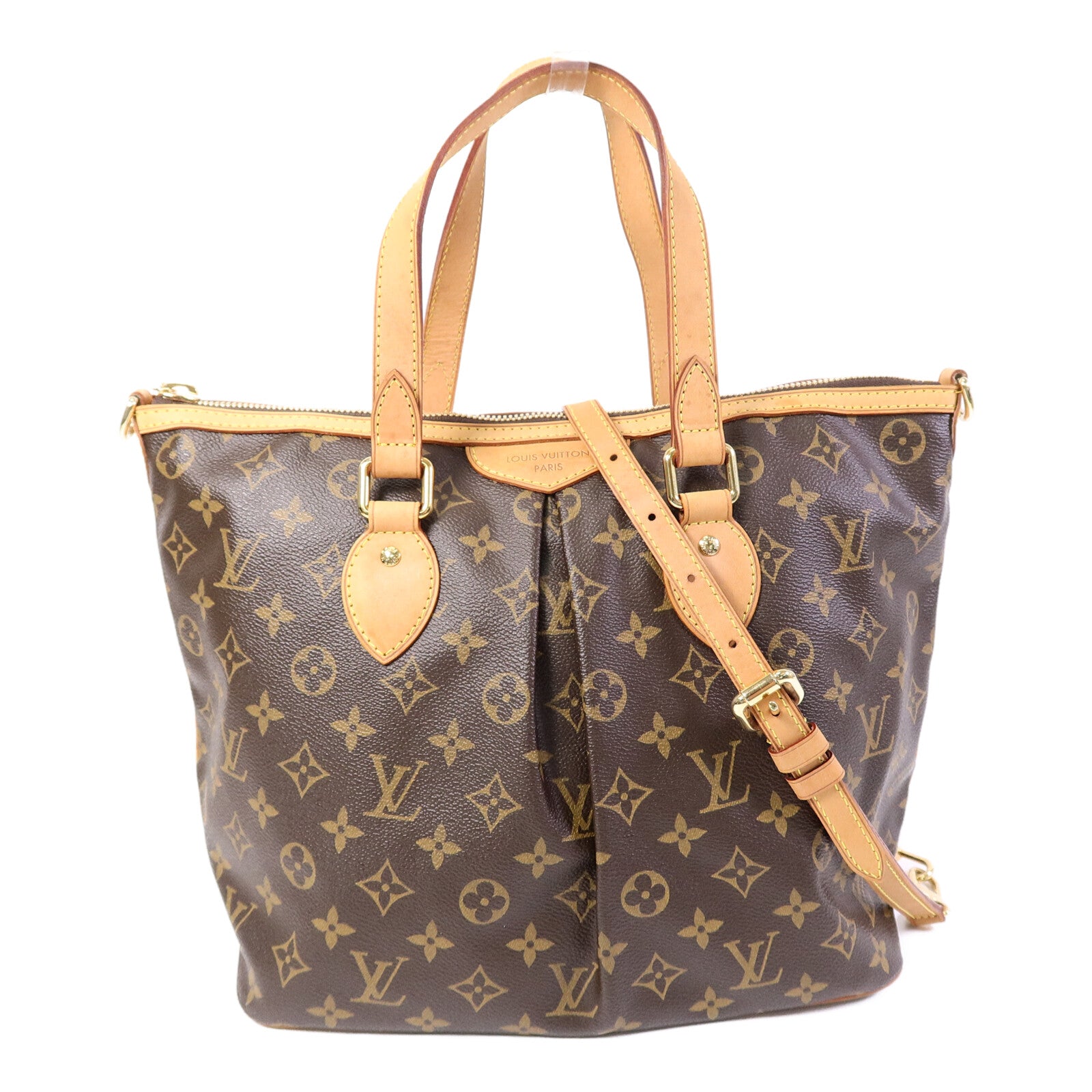 LOUIS VUITTON Monogram Palermo PM手挽肩背兩用袋