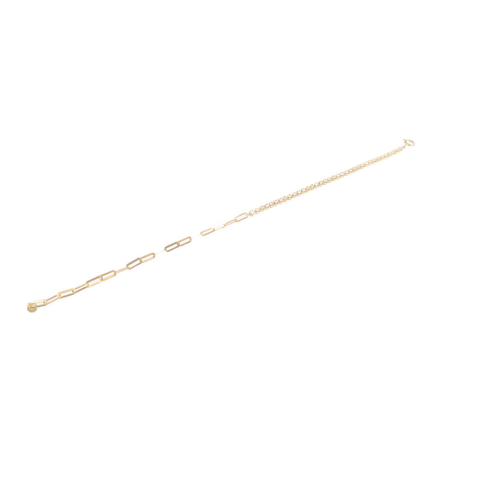 JEWELRY 18K黃金Diamond Bracelet鑽石手鏈