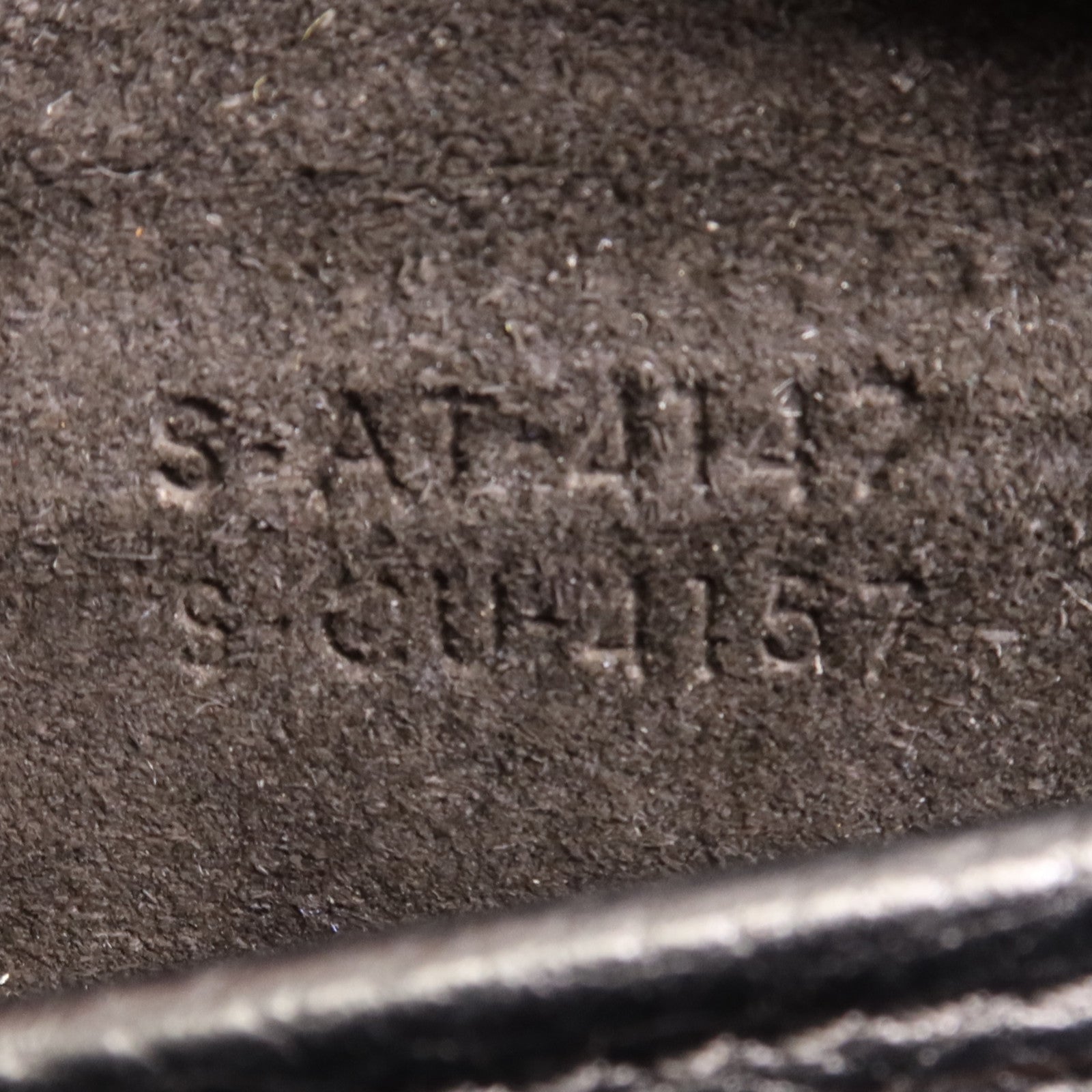 CELINE 牛皮皮革Nano Luggage銀扣手挽肩背兩用袋