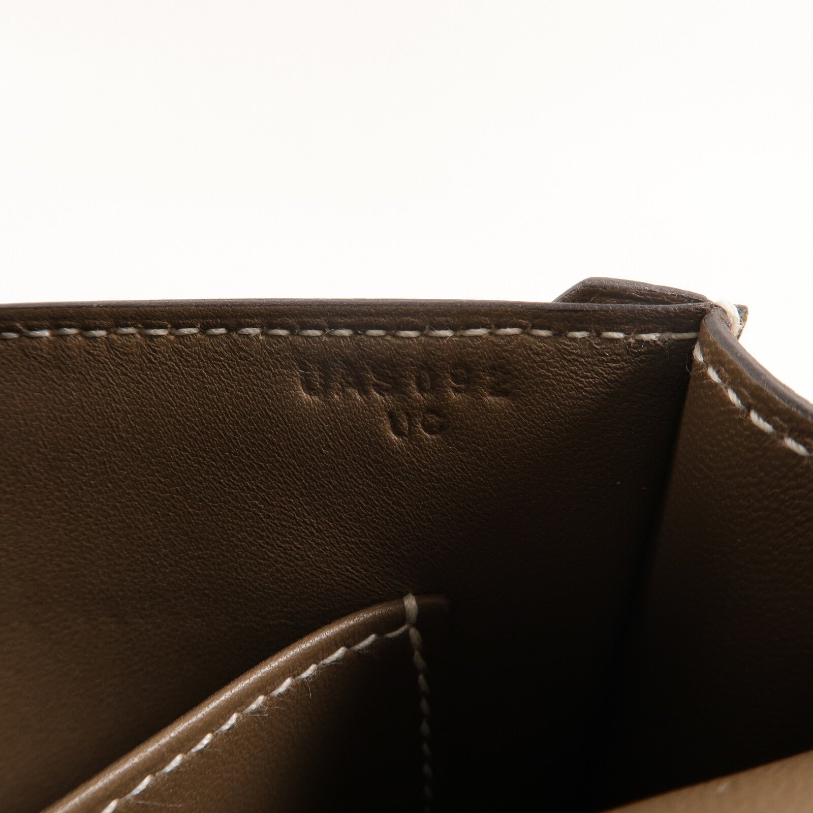 HERMES Chevre皮革Mini Verrou肩背包Etoupe