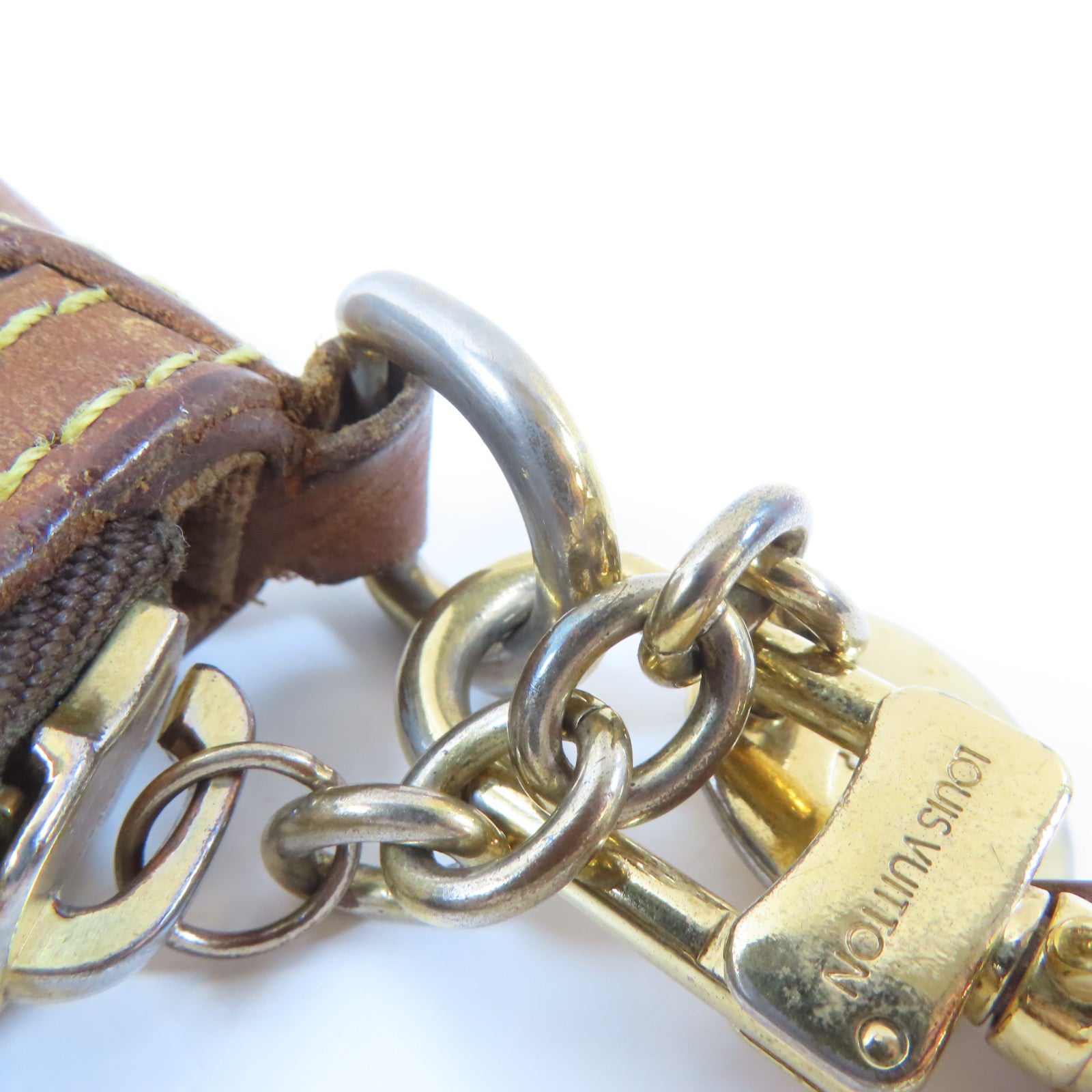 LOUIS VUITTON 【激減優惠】Monogram Palermo金扣手挽肩背兩用袋啡色