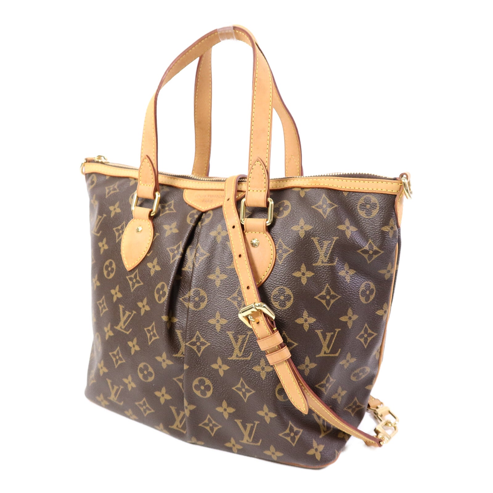 LOUIS VUITTON Monogram Palermo PM手挽肩背兩用袋