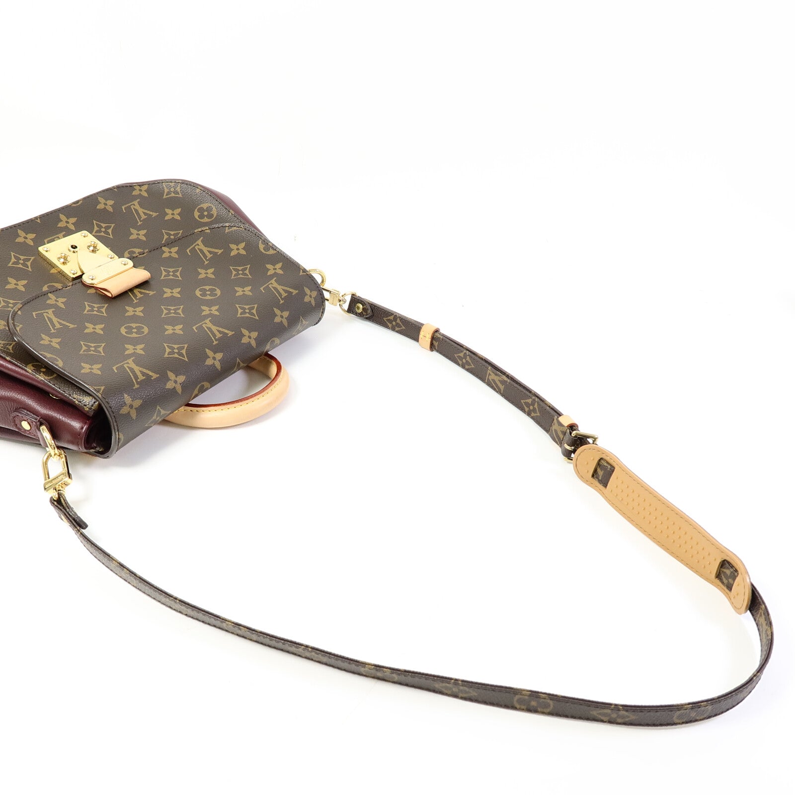LOUIS VUITTON Monogram Eden MM金扣手挽肩背兩用袋
