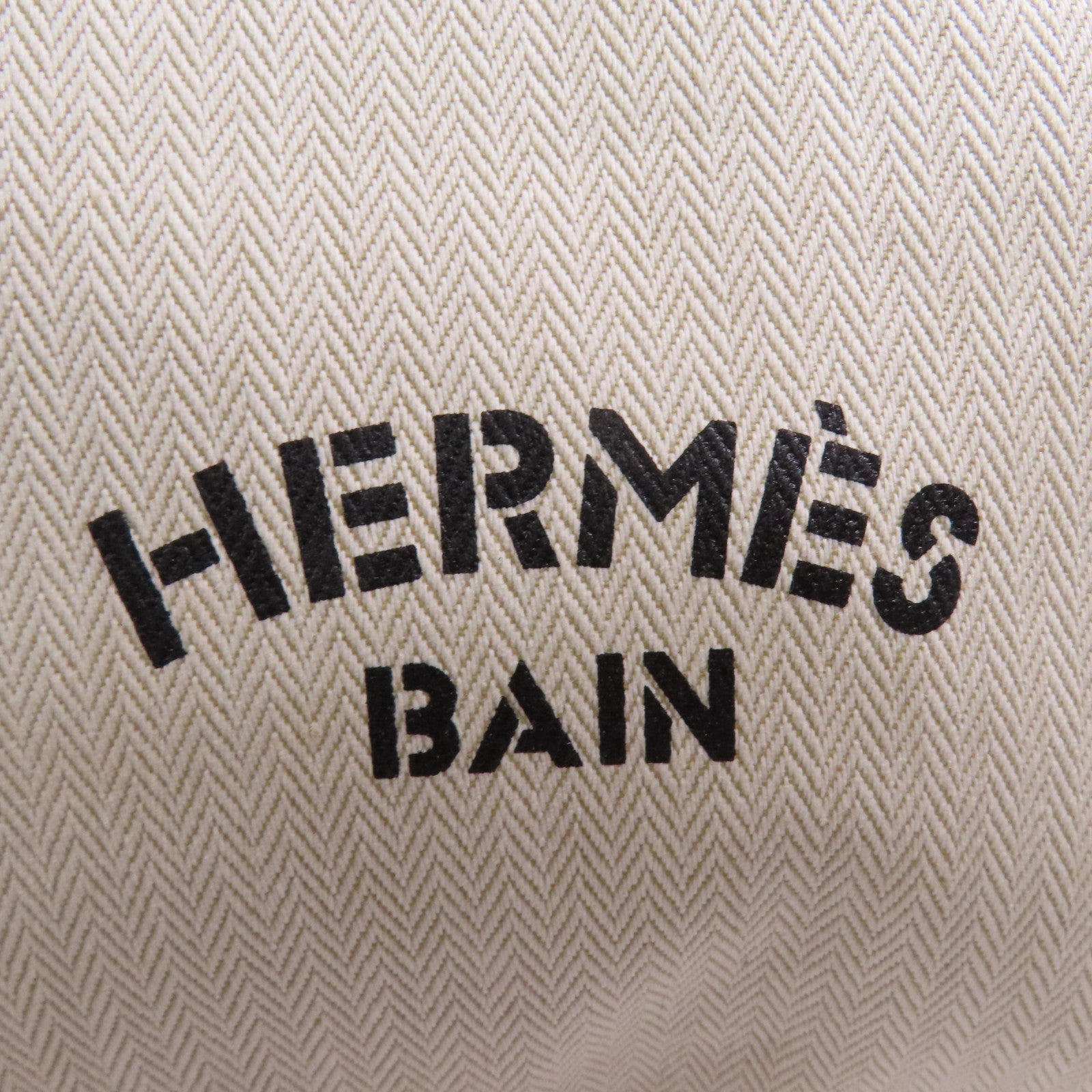 HERMES 帆布Toile Bain New Matching Case手拿包