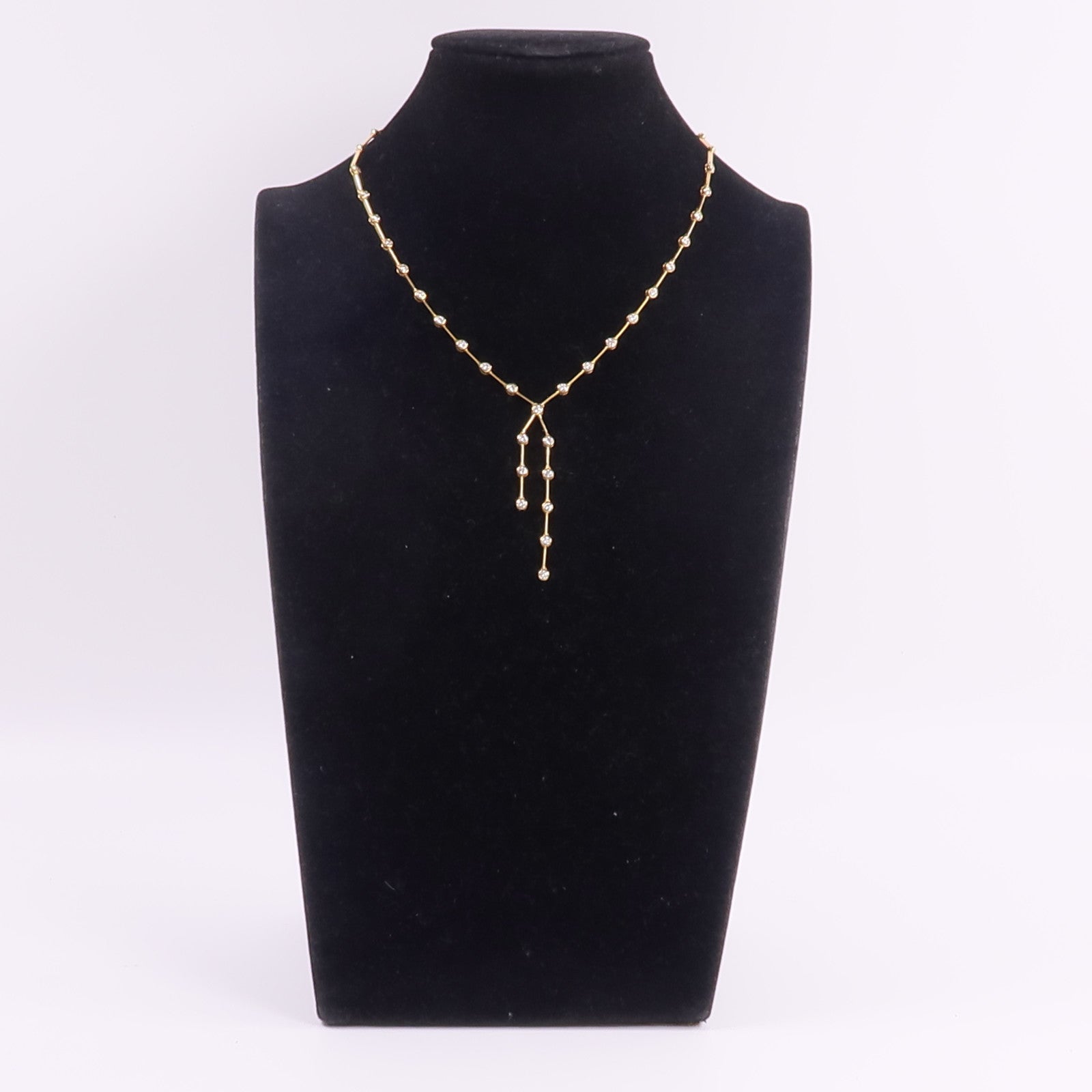 JEWELRY 18K黃金Diamond Necklace鑽石項鍊
