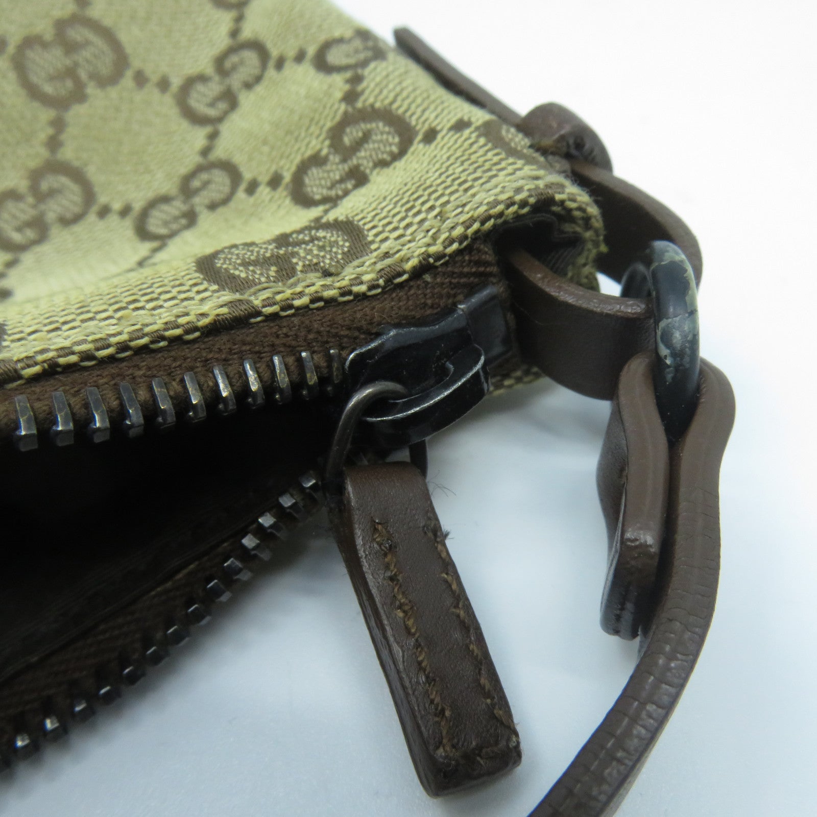 GUCCI 帆布Handbag手挽袋啡色