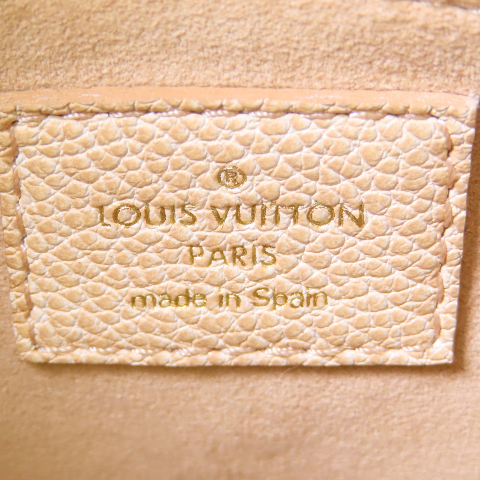 LOUIS VUITTON Monogram Empreinte Speedy Bandouliere金扣手挽肩背兩用袋