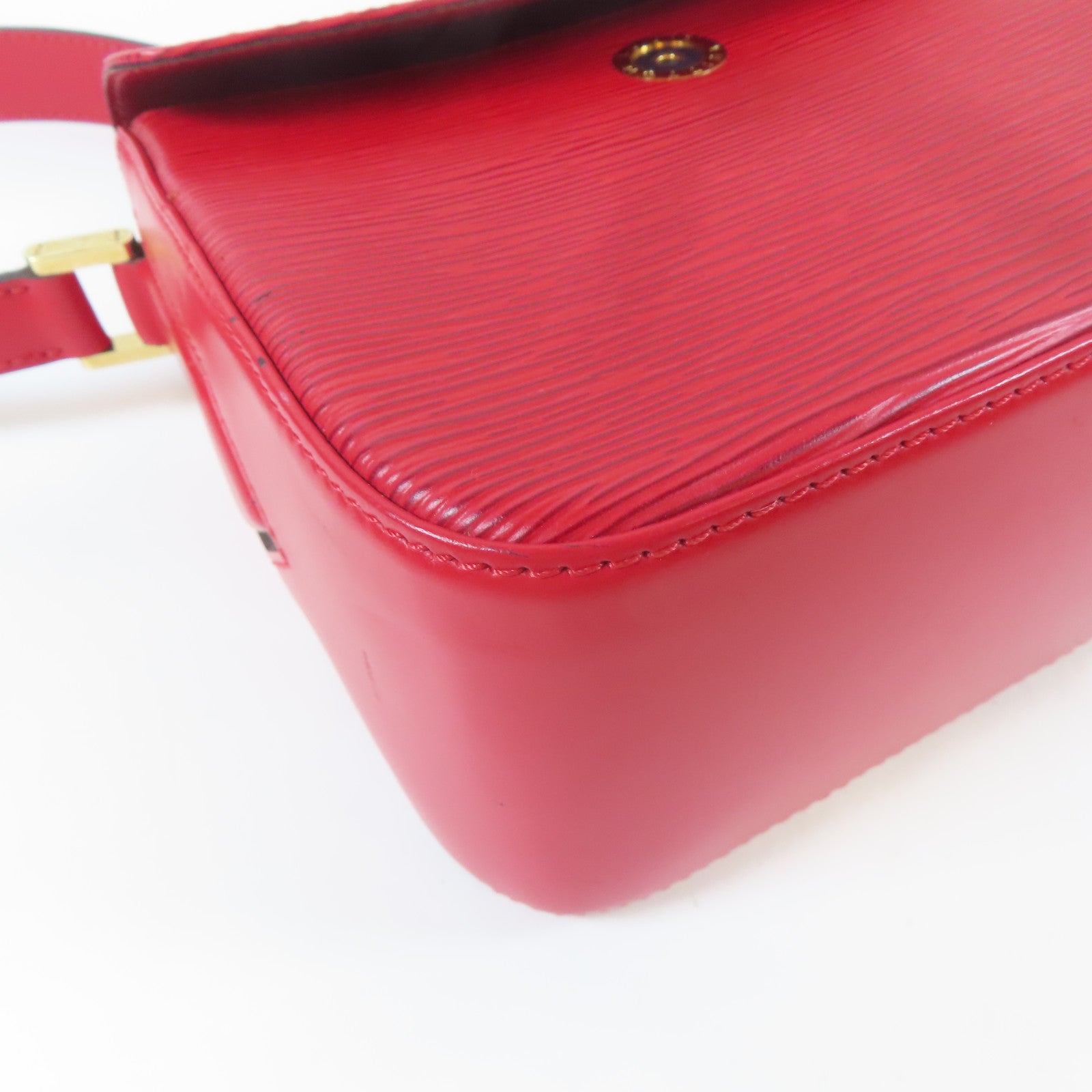 LOUIS VUITTON 【激減優惠】Epi Busy Bag金扣肩背袋紅色