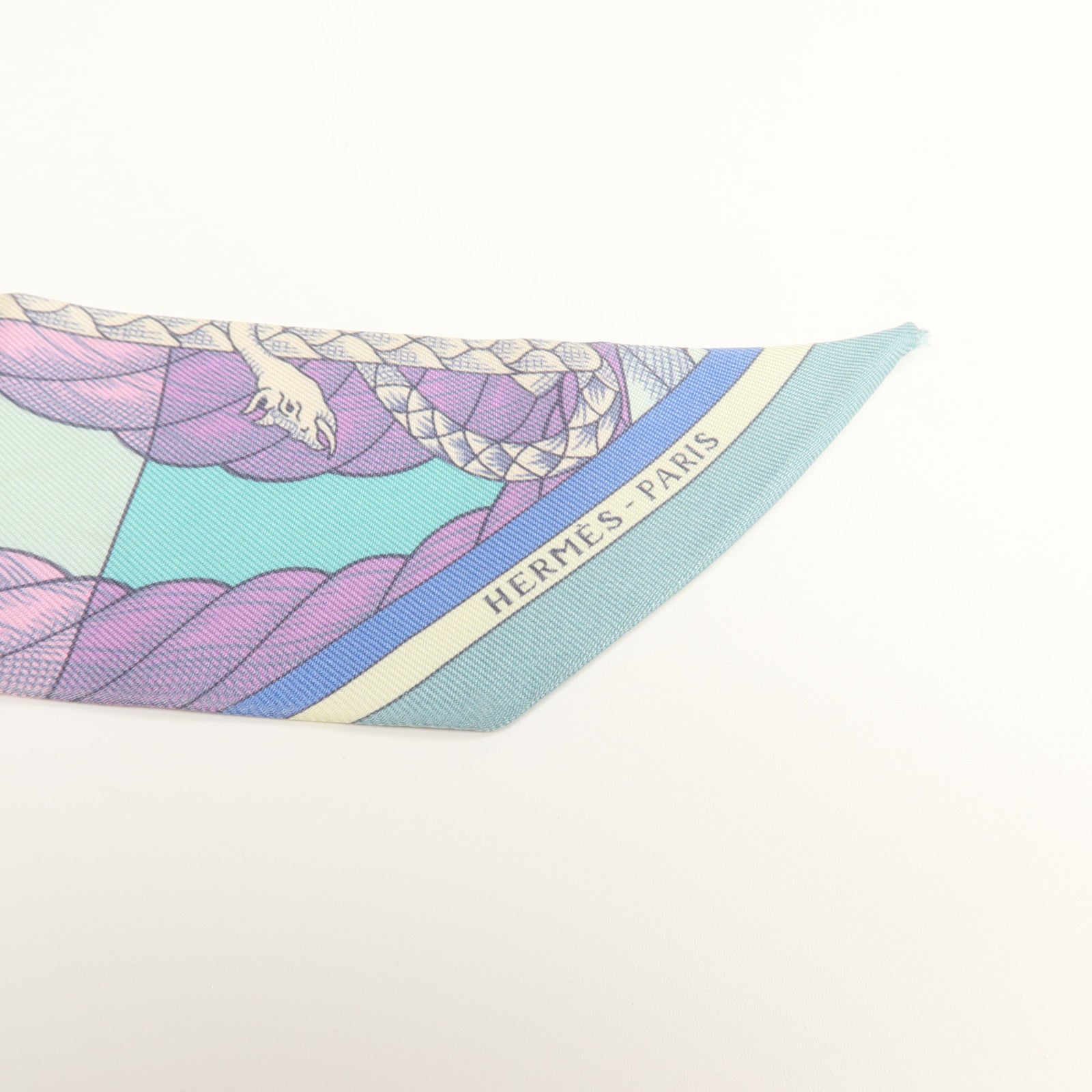 HERMES 絲質Twilly絲巾