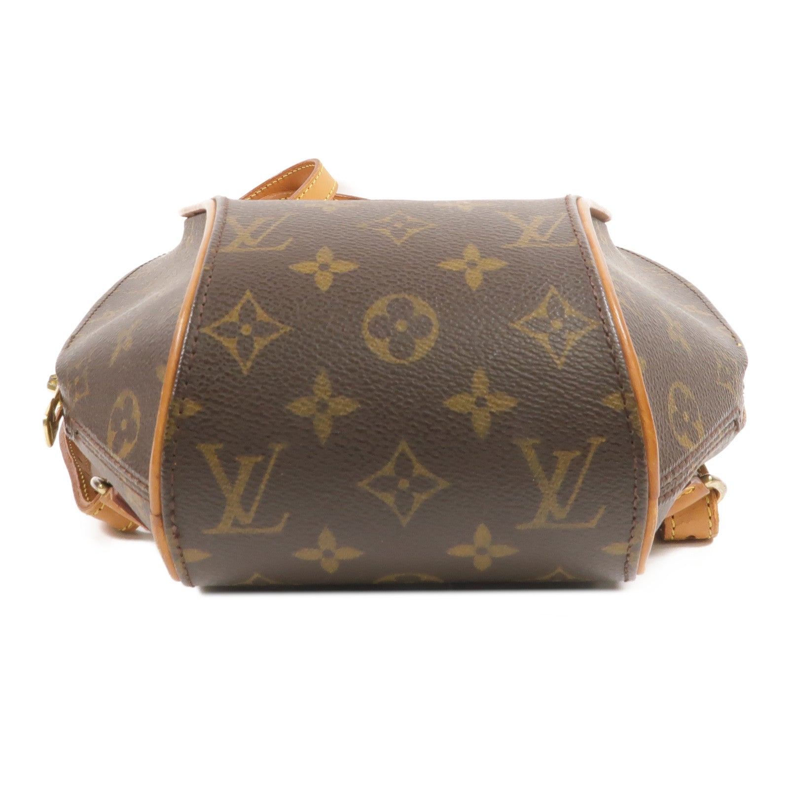 LOUIS VUITTON Monogram Ellipse Sac A Dos Backpack金扣背包棕色