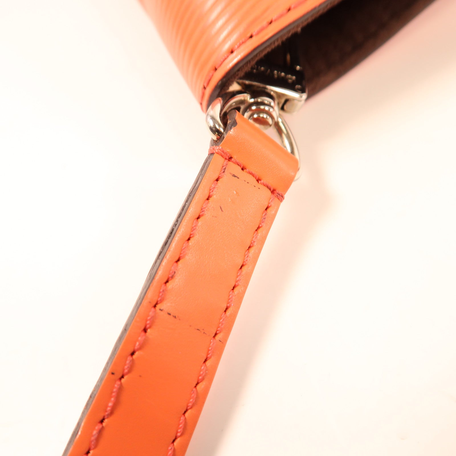 LOUIS VUITTON Epi Marly MM銀扣手挽肩背兩用袋