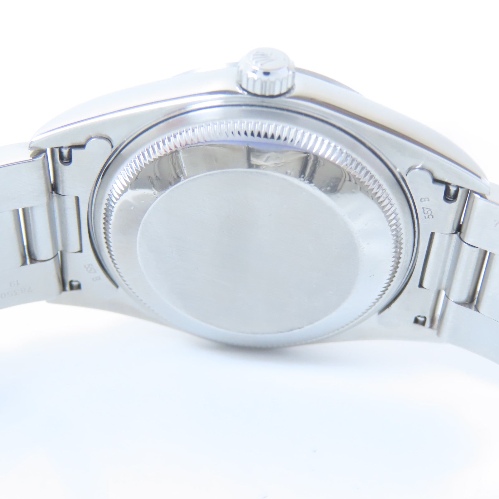 ROLEX Oyster Perpetual Date不鏽鋼手錶自動機芯藍色