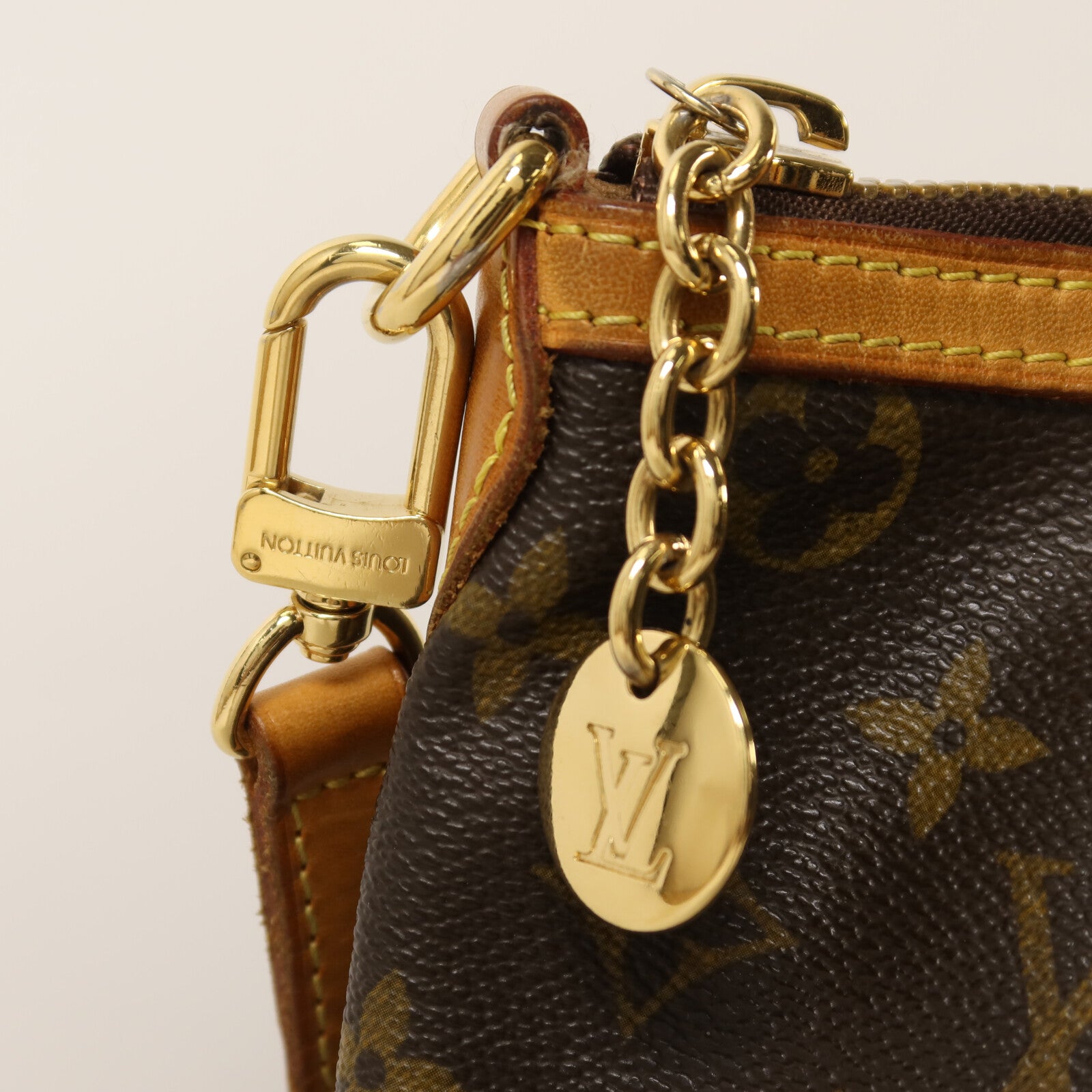 LOUIS VUITTON Monogram Palermo PM金扣手挽肩背兩用袋