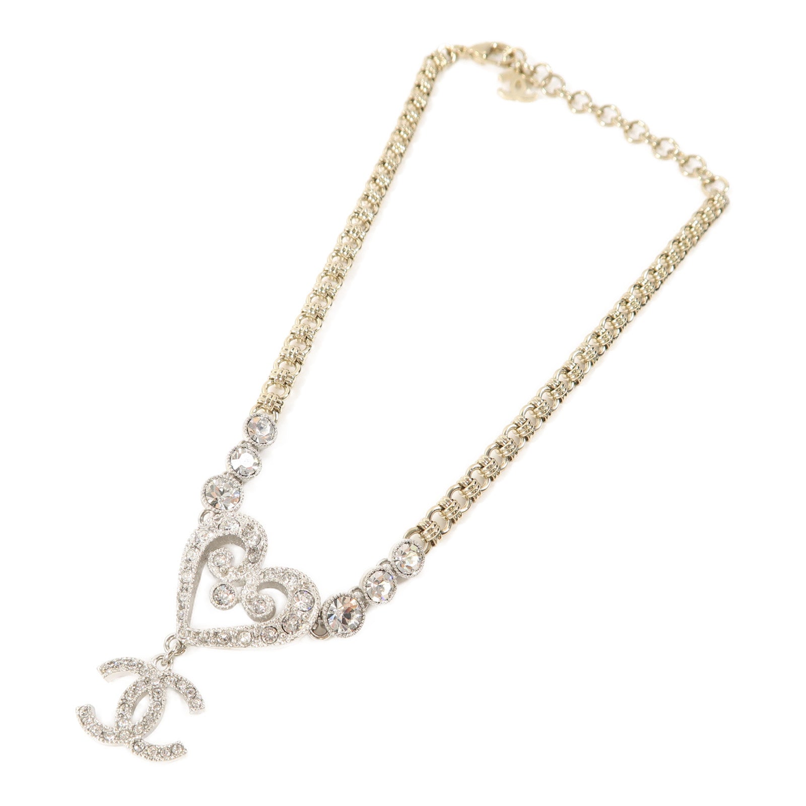 CHANEL 金屬Necklace項鍊金色/銀色